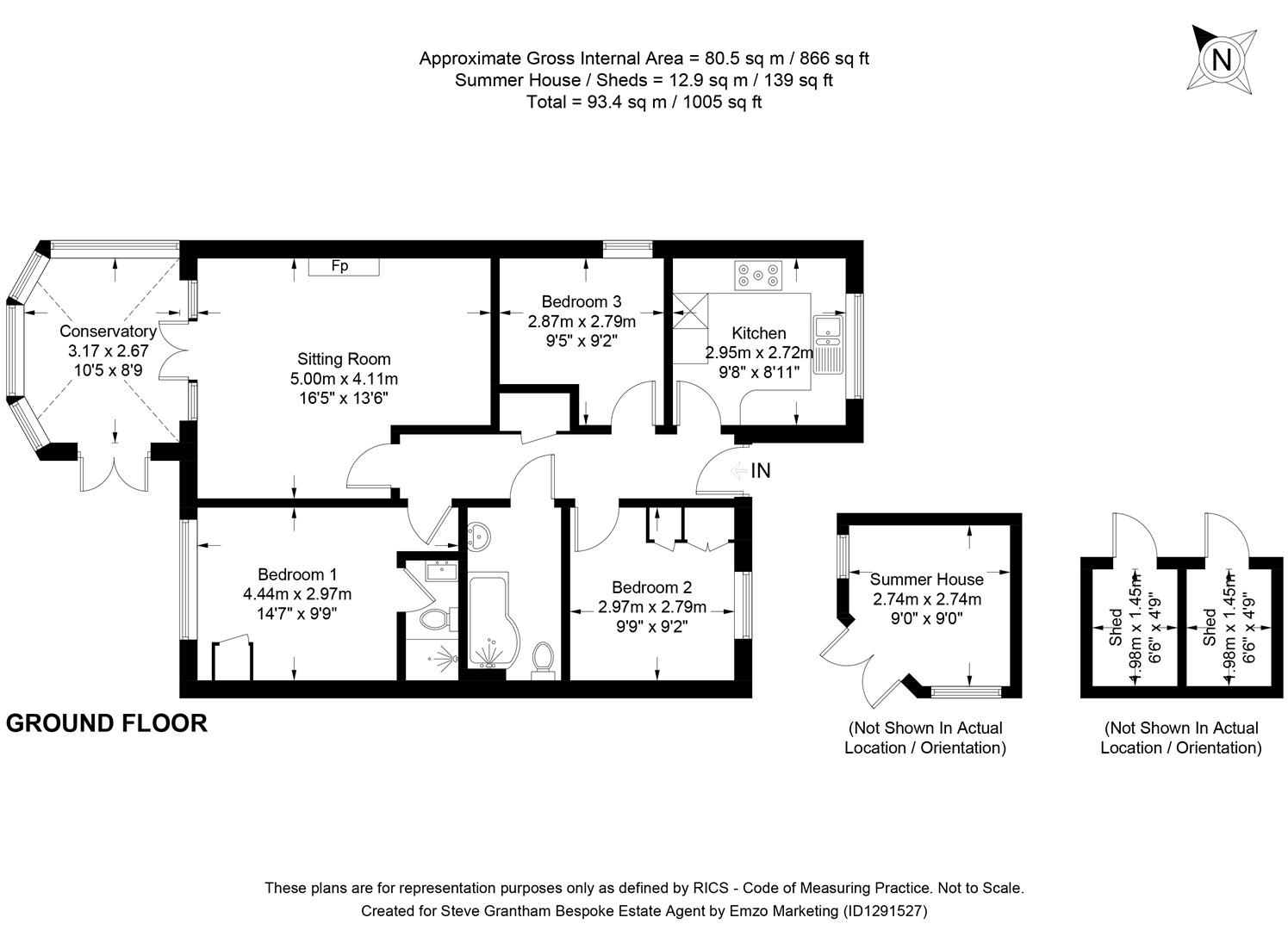 216, Portsmouth Road, Waterlooville floorplan