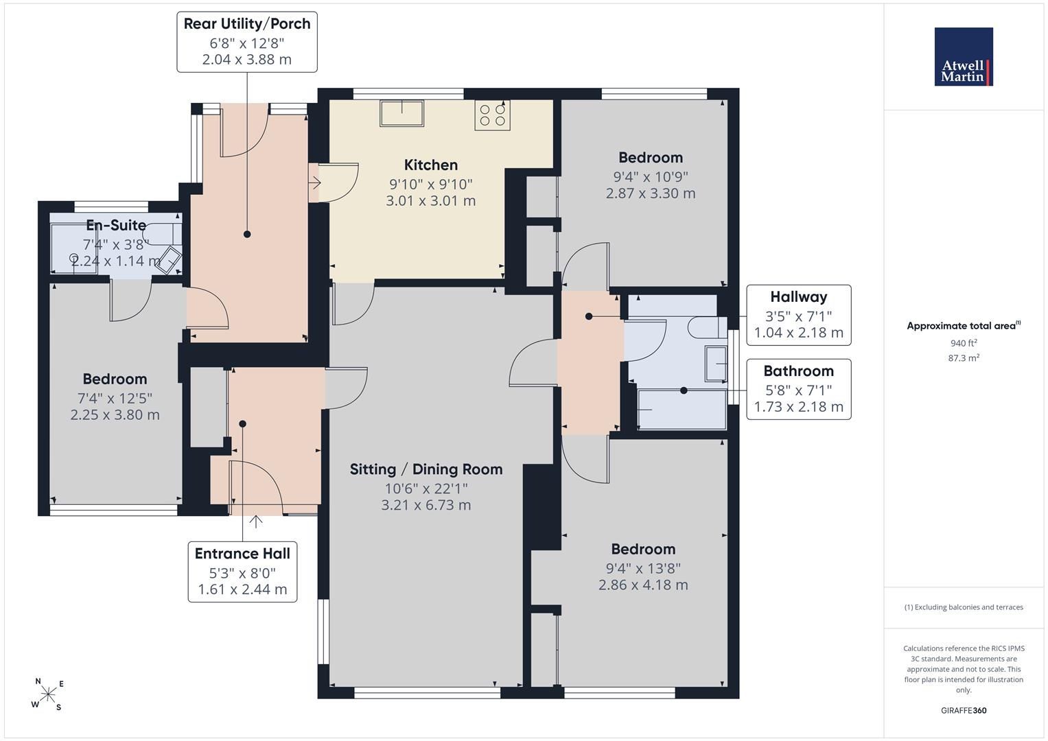 111, Queens Crescent, Chippenham floorplan