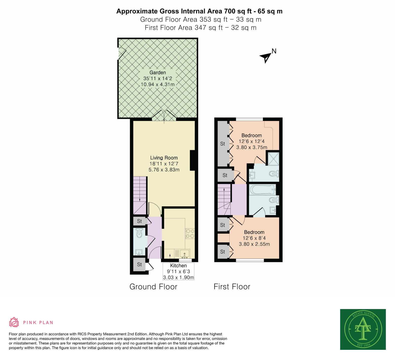 3 Principal Close, London floorplan
