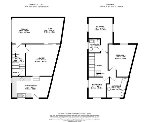 5 Mews Cottage, Factory Lane, Isle Of Man floorplan