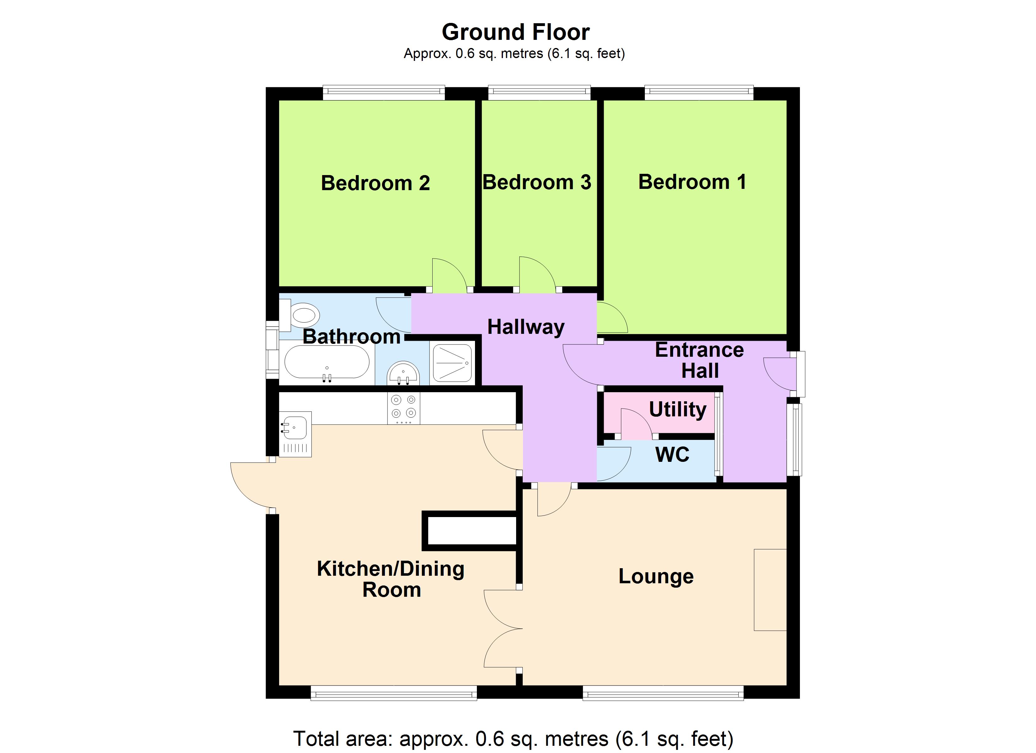 7, Skomer Drive, Pembrokeshire floorplan