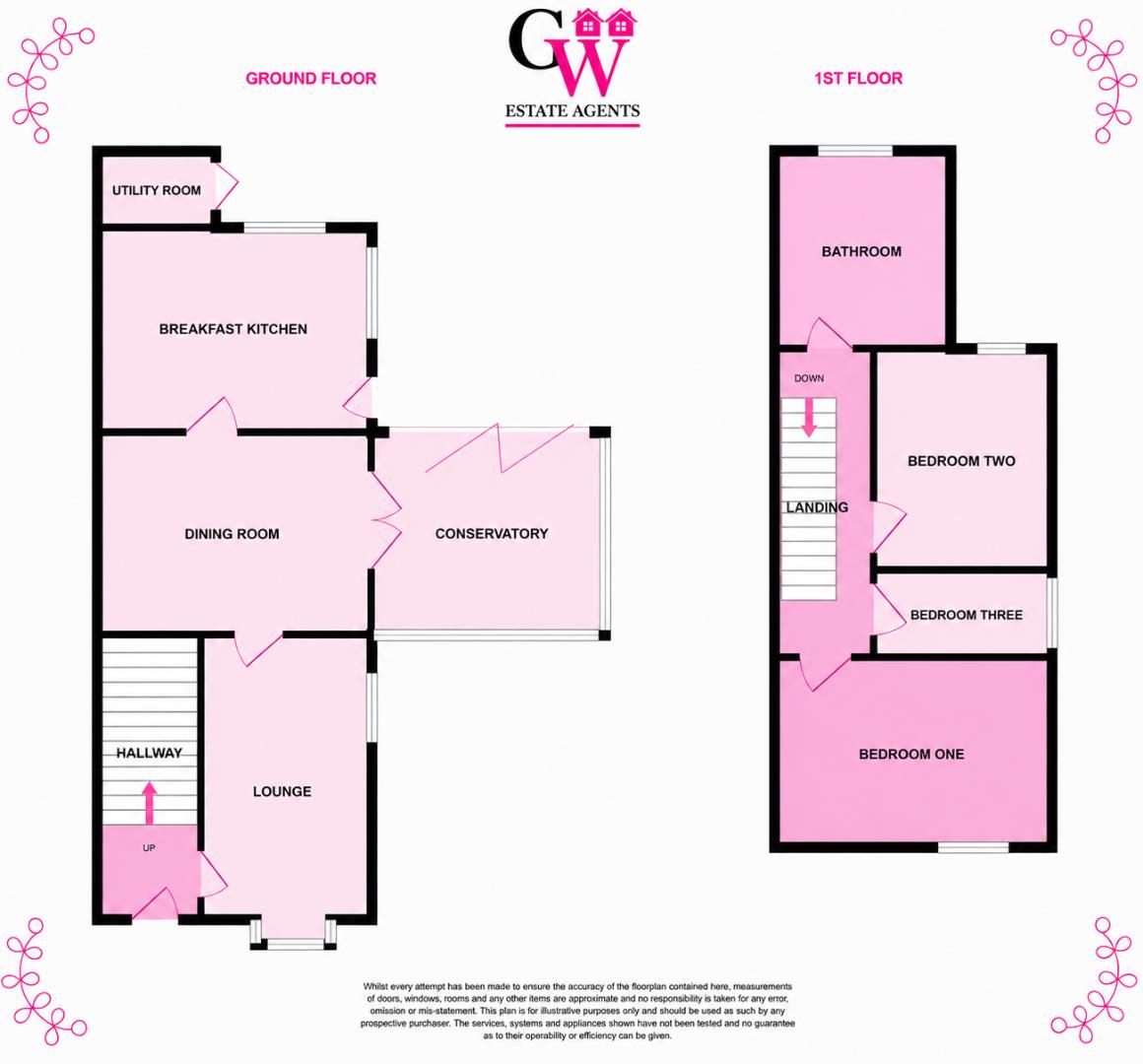 484, High Street, Winsford floorplan