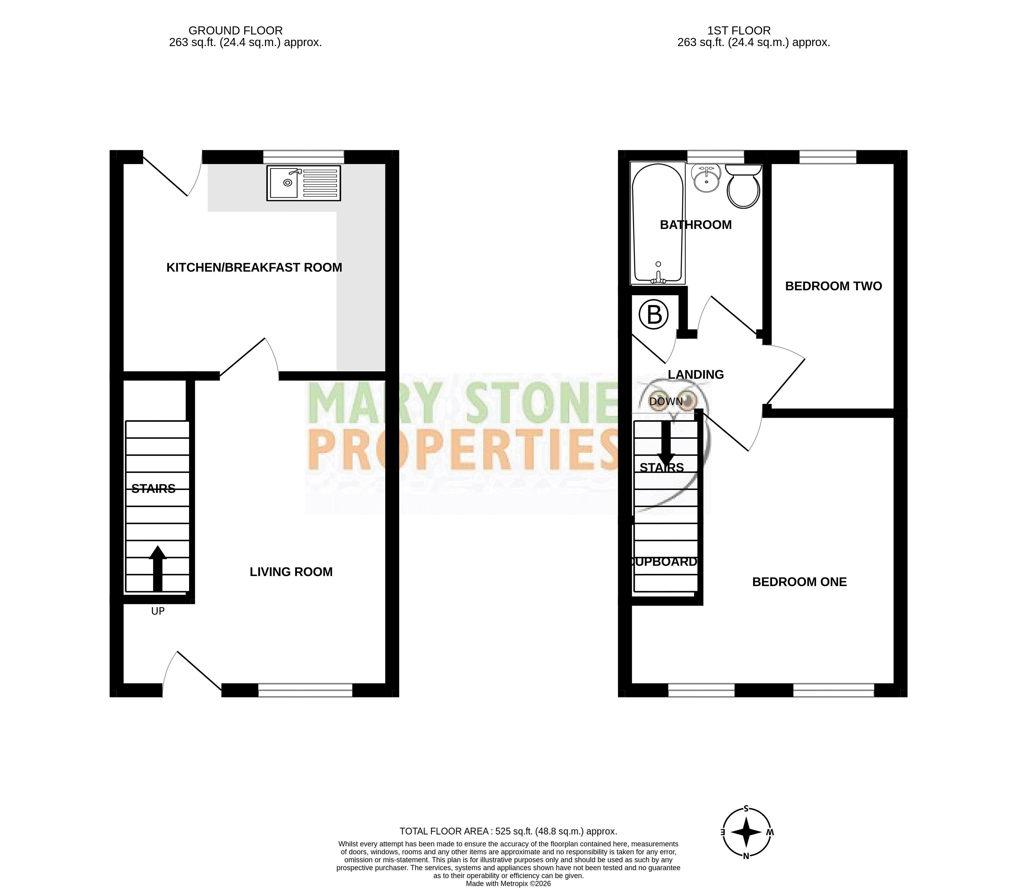 28, Godsons Close, Tenbury Wells floorplan