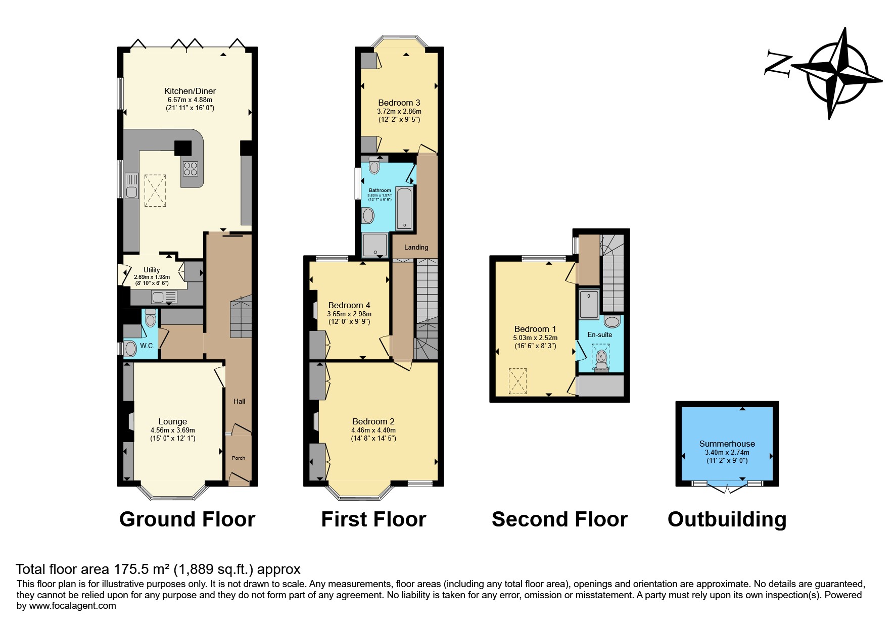 32, St. Johns Road, Exmouth floorplan