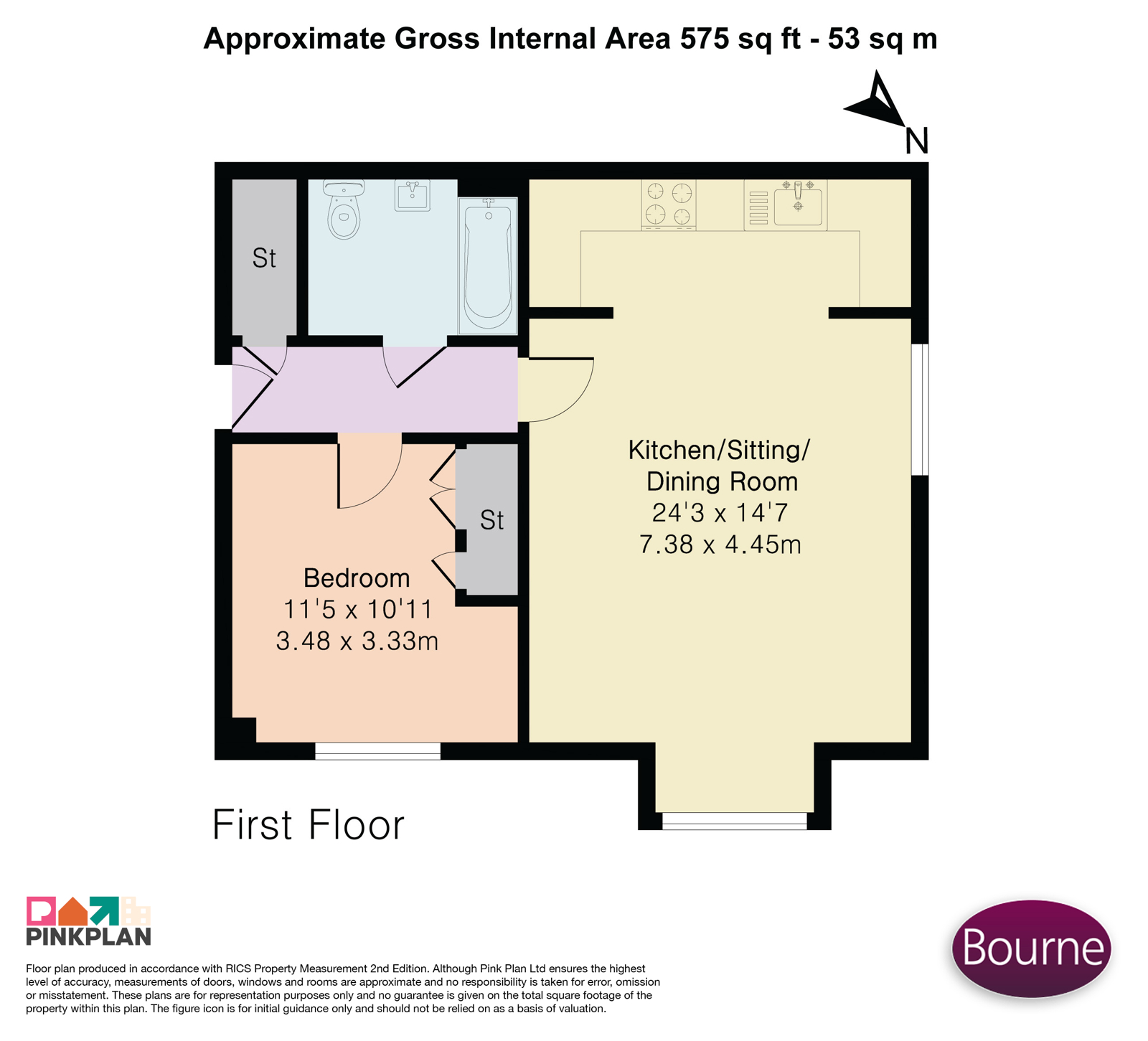 10, Woodgate Close, Surrey floorplan