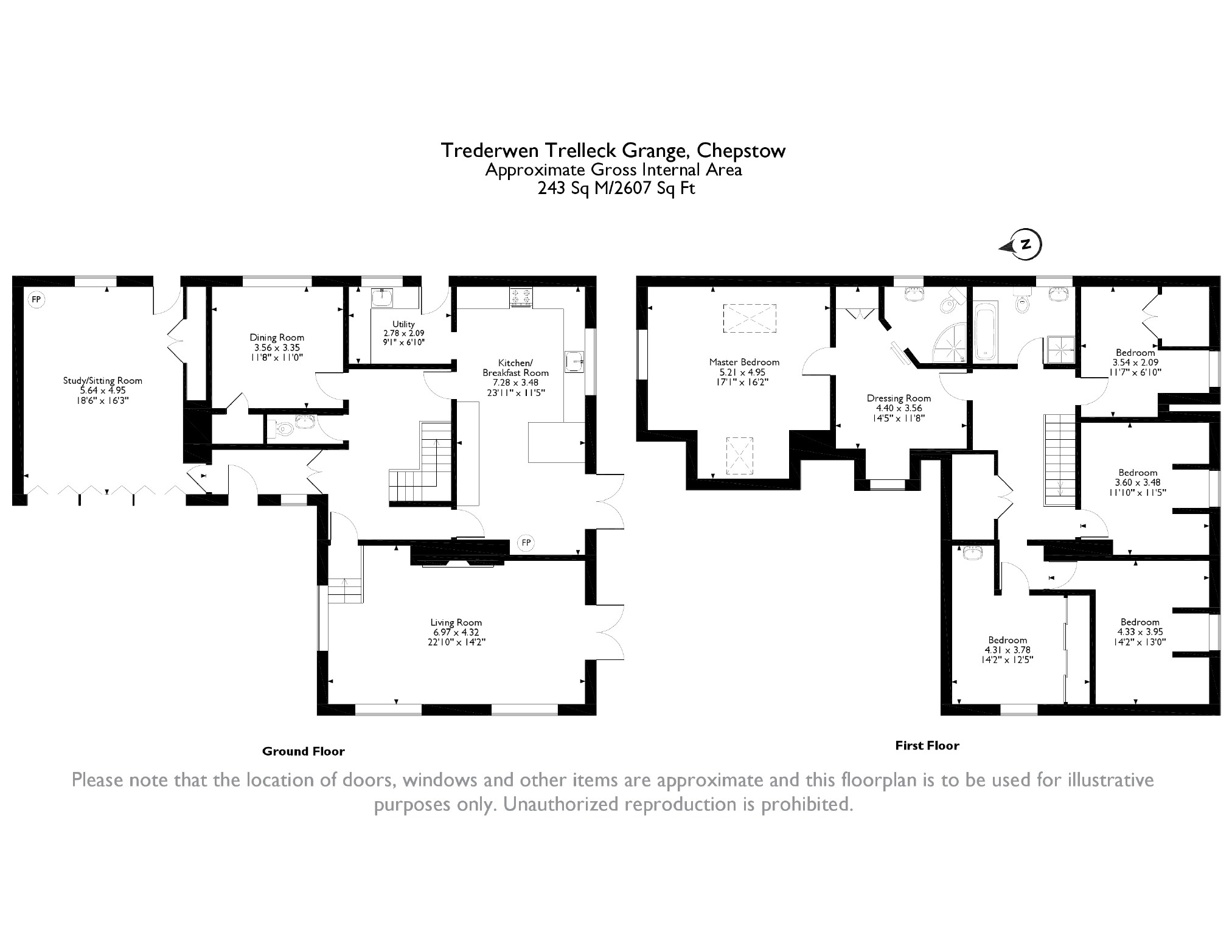 5 Bedrooms Detached house for sale in Trelleck Grange, Near Chepstow, Monmouthshire NP16