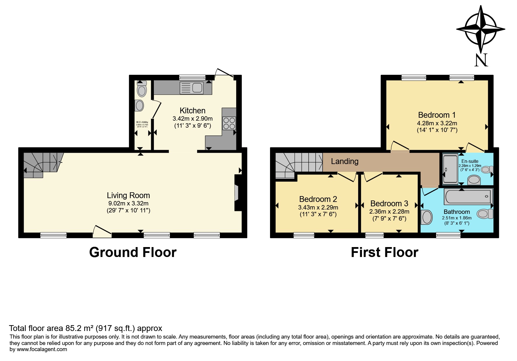 2 Church Cottages, Plumstone Road, Birchington floorplan