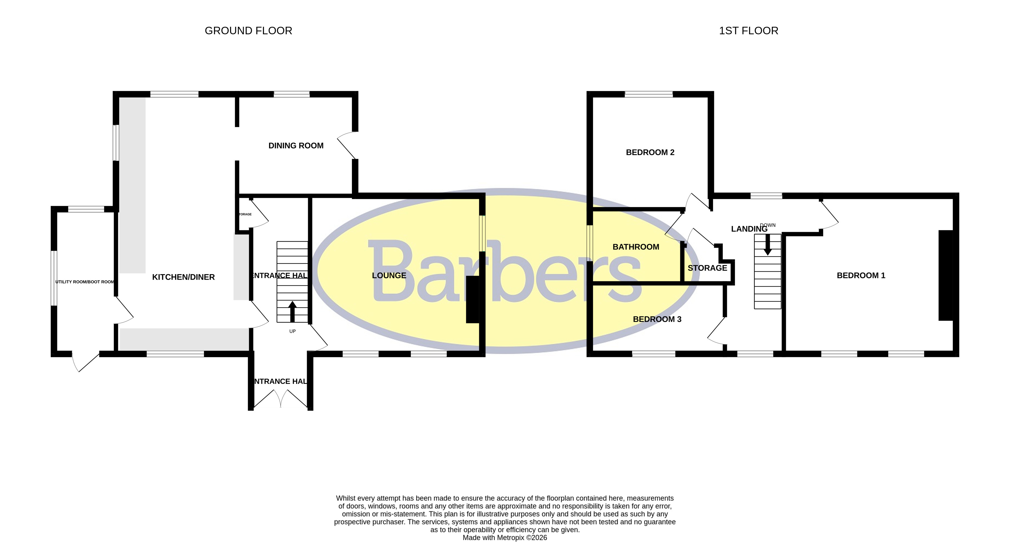 The Paddocks, Rye Bank, Shrewsbury floorplan