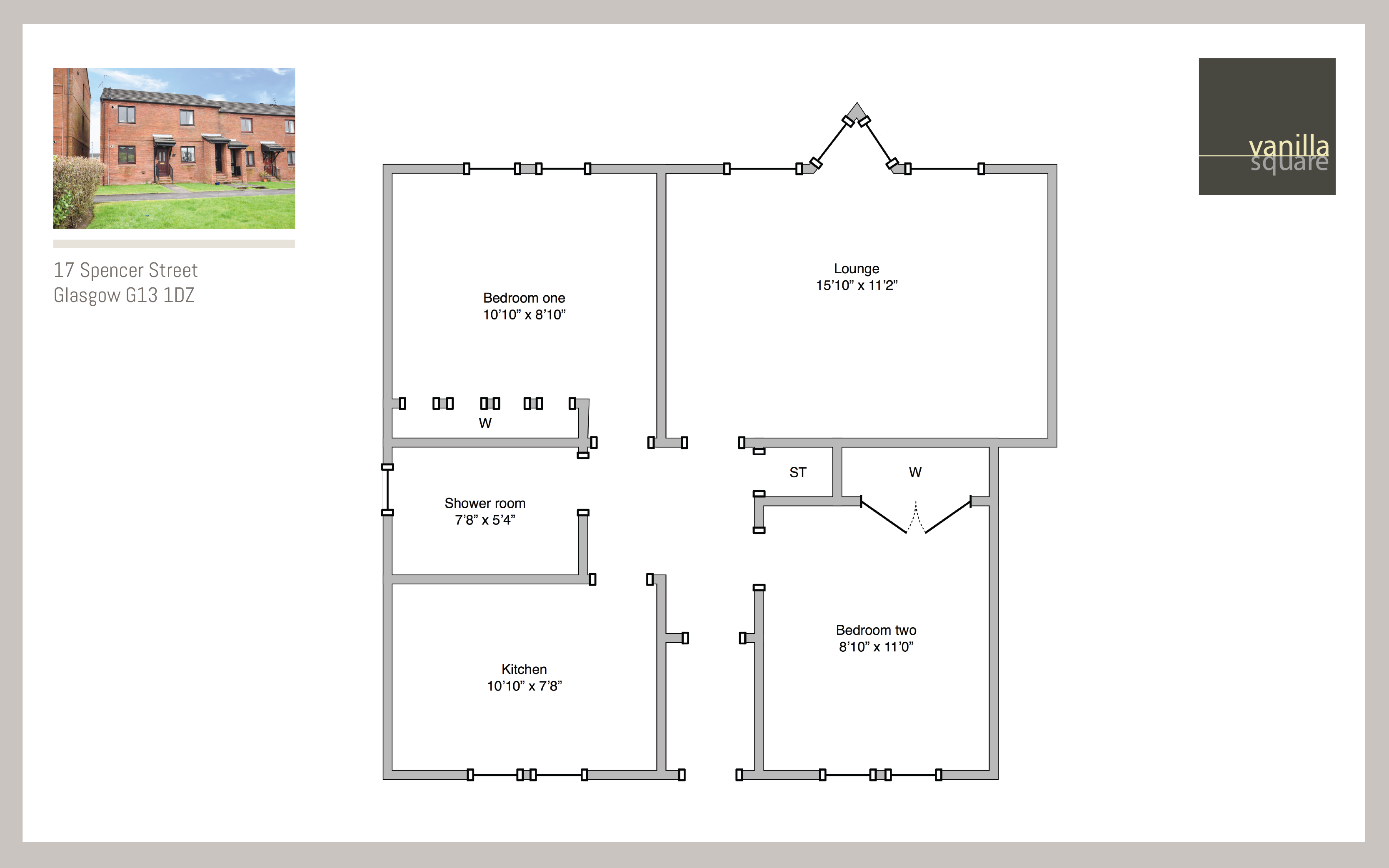 2 Bedrooms Flat for sale in Spencer Street, Anniesland, Glasgow G13