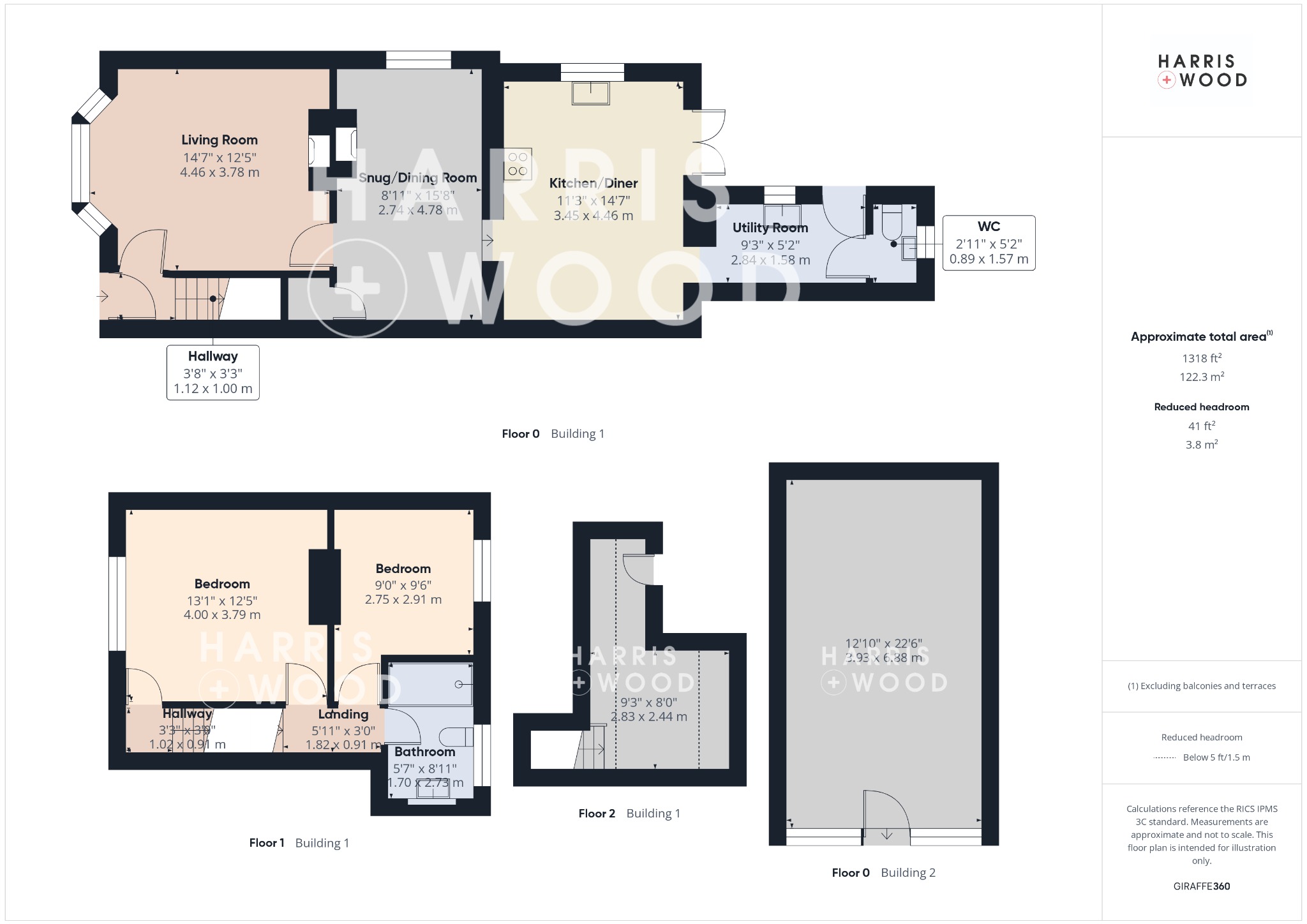 1 Russell Cottages, The Old Street, Ipswich floorplan