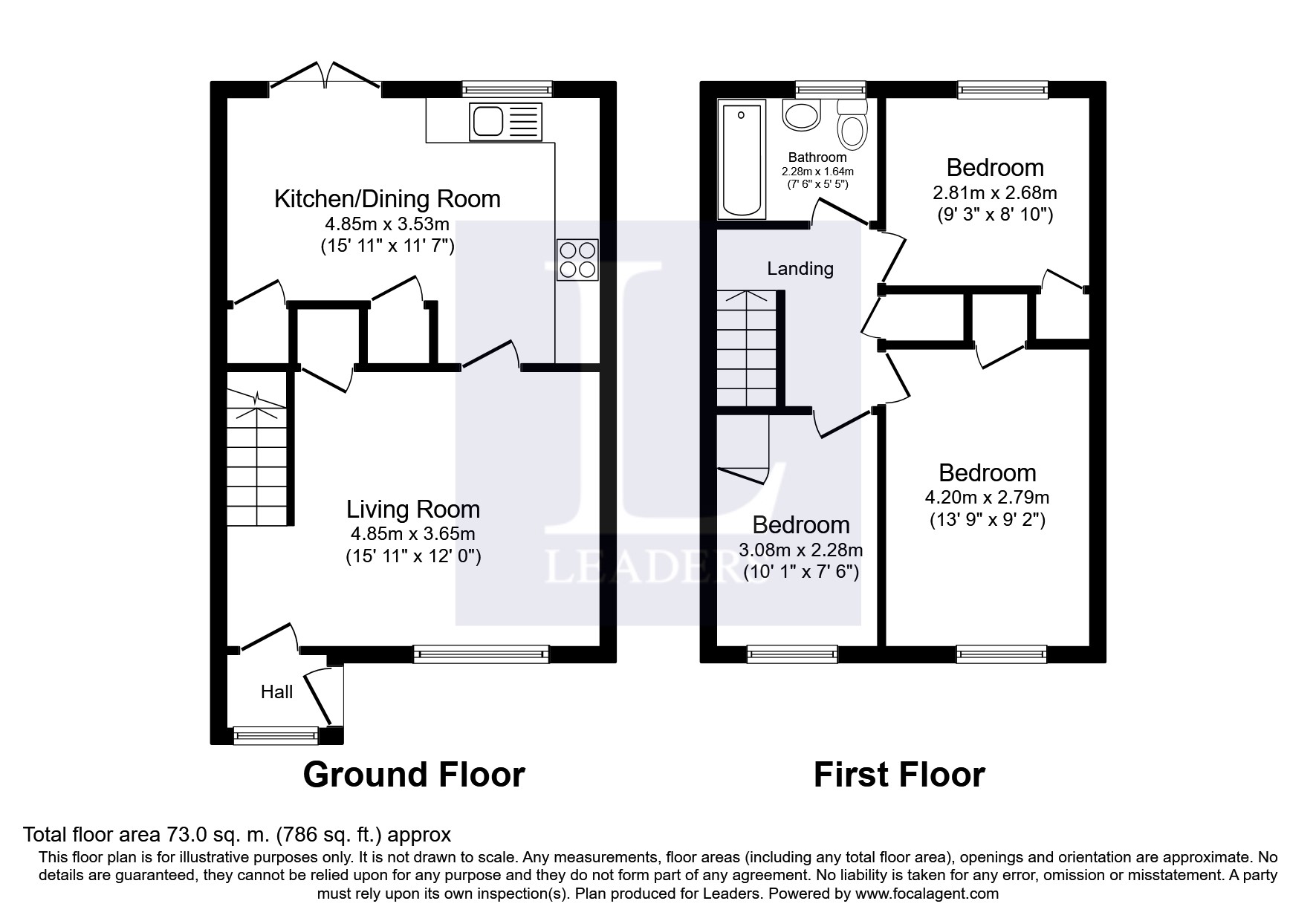 3 Bedrooms Terraced house to rent in Camside, Cambridge CB4