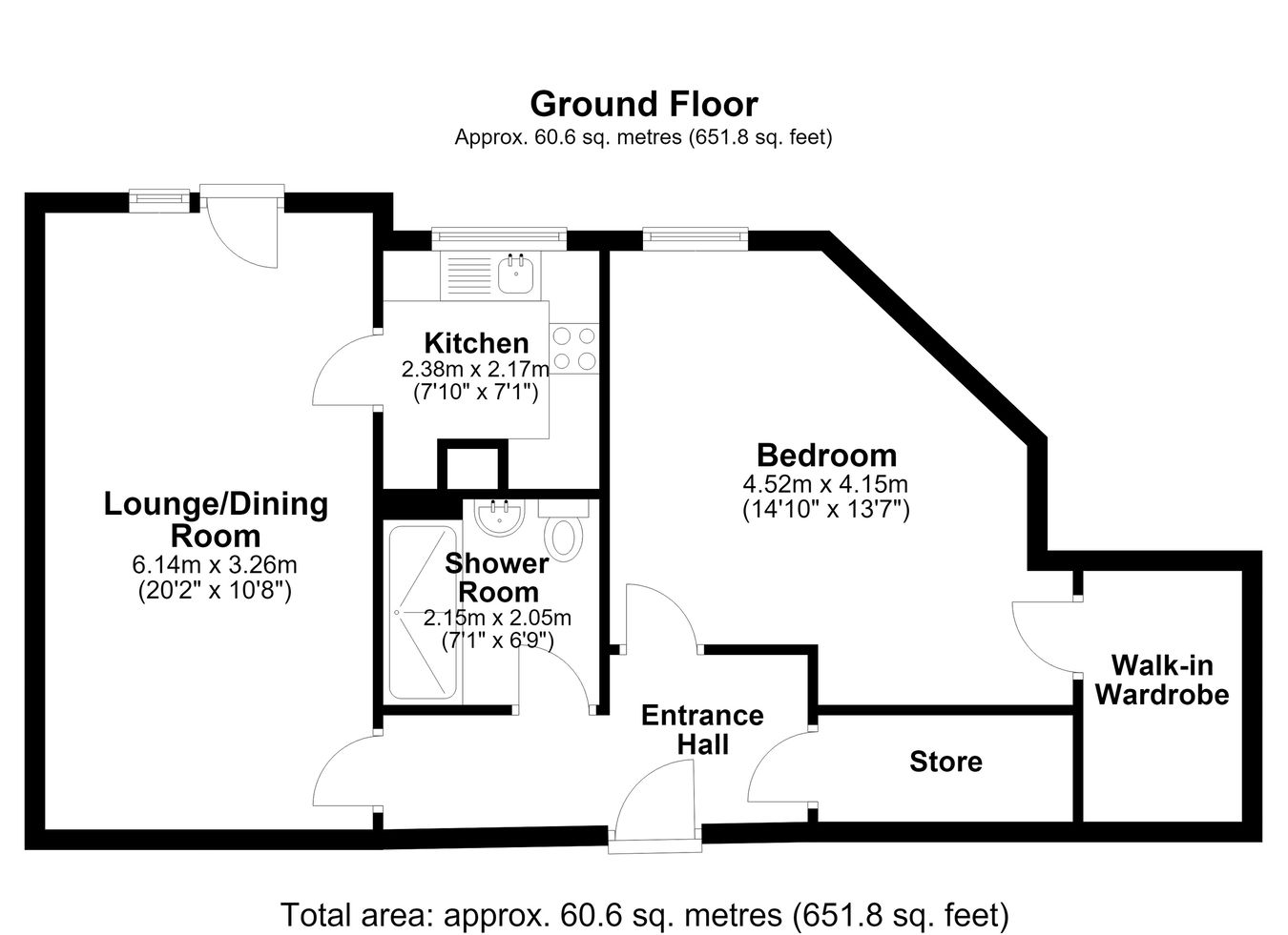 White Fields Court, Manley Close, Dover floorplan