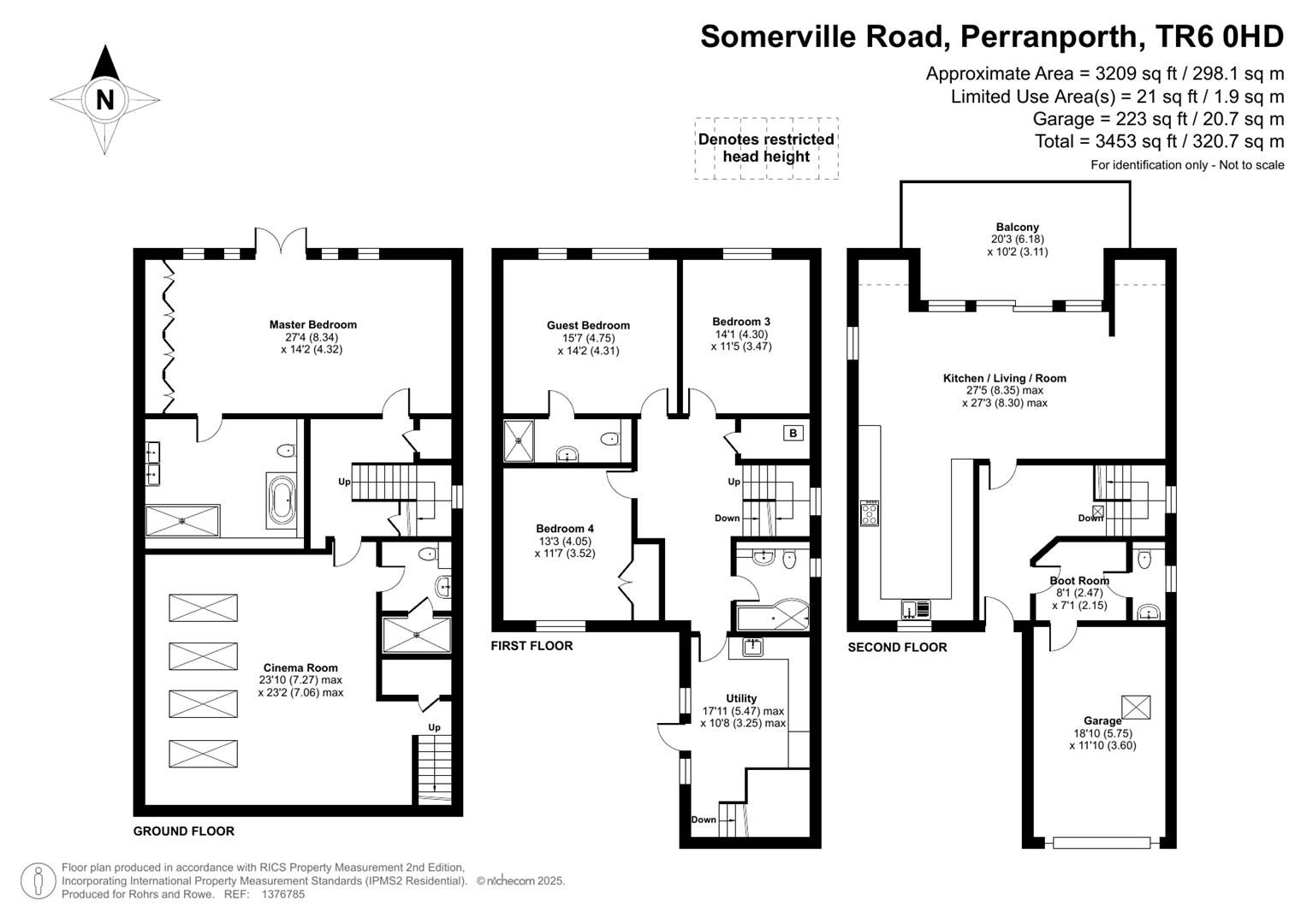 Blue Bay, Somerville Road, Perranporth floorplan
