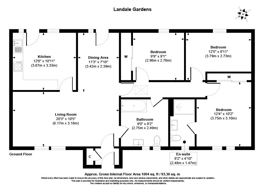 Landale Gardens, Burntisland floorplan