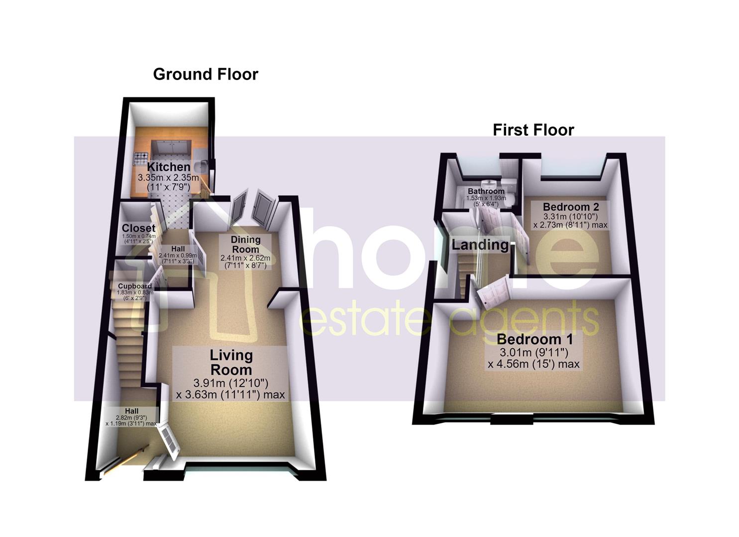 16, Mallory Avenue, Ashton-Under-Lyne floorplan