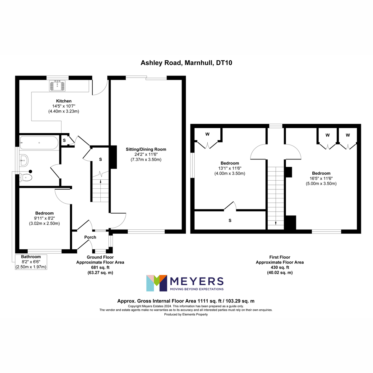 34, Ashley Road, Sturminster Newton floorplan