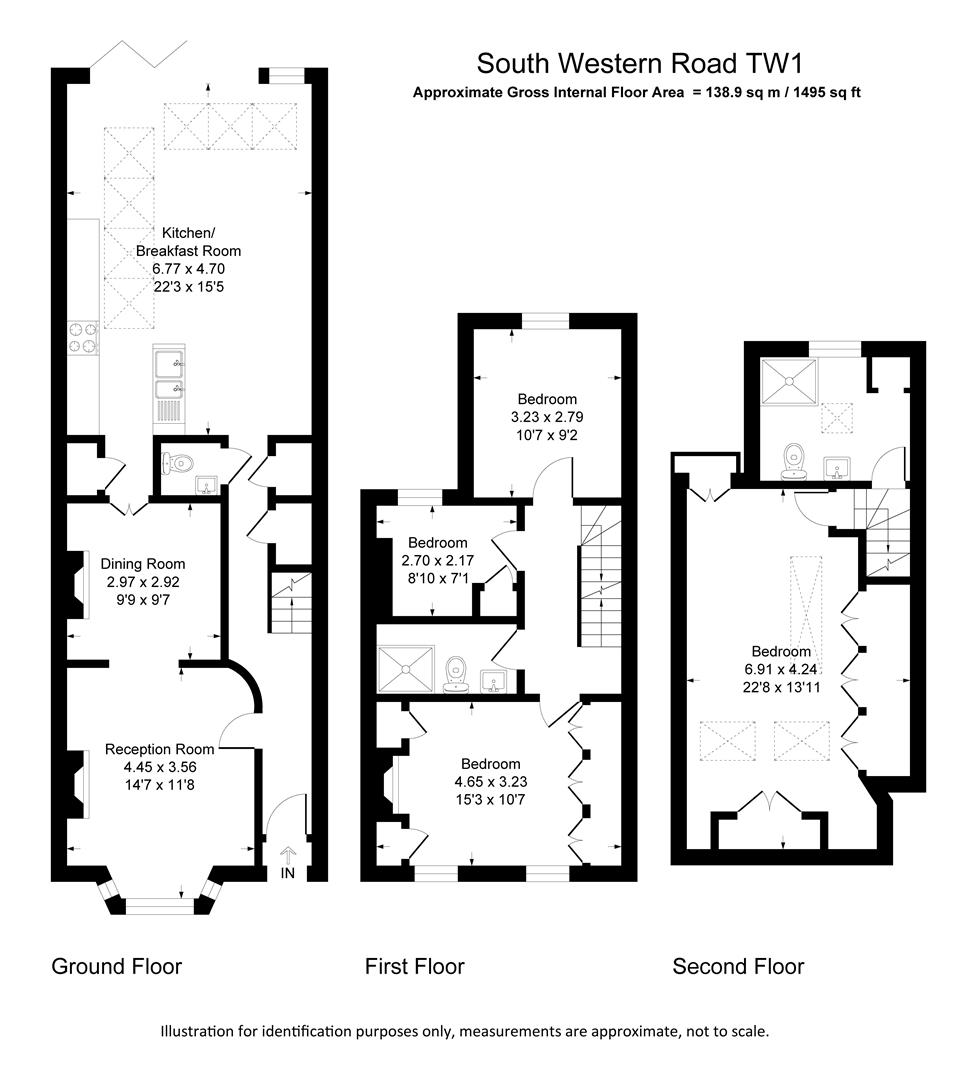 South Western Road, St Margarets, Twickenham TW1, 4 bedroom property