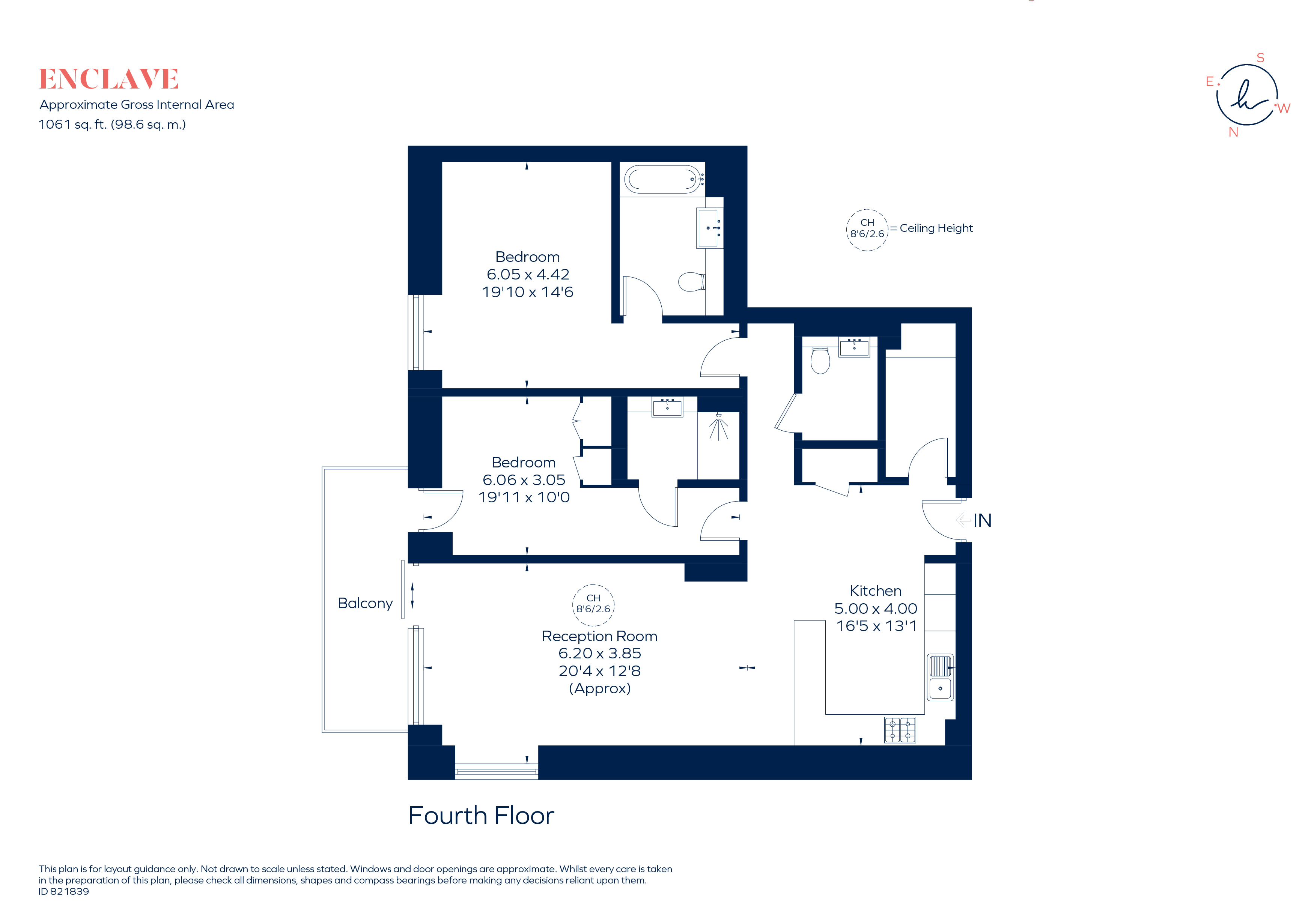 84, Enclave Kx, 101, Camley Street, London floorplan