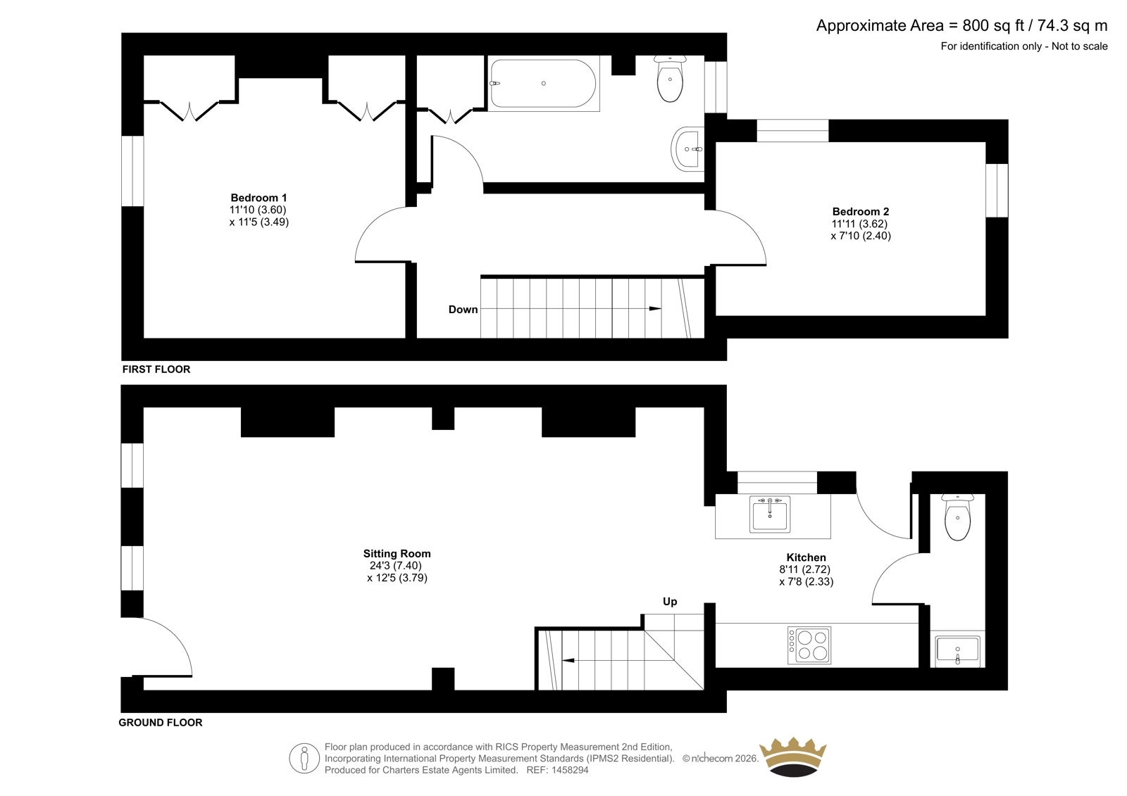 38, Normandy Street, Hampshire floorplan