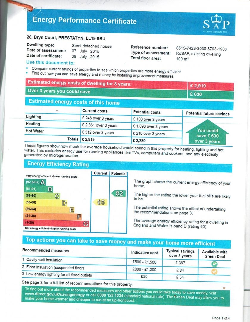4 bed terraced house for sale in Bryn Court, Prestatyn LL19 53089363