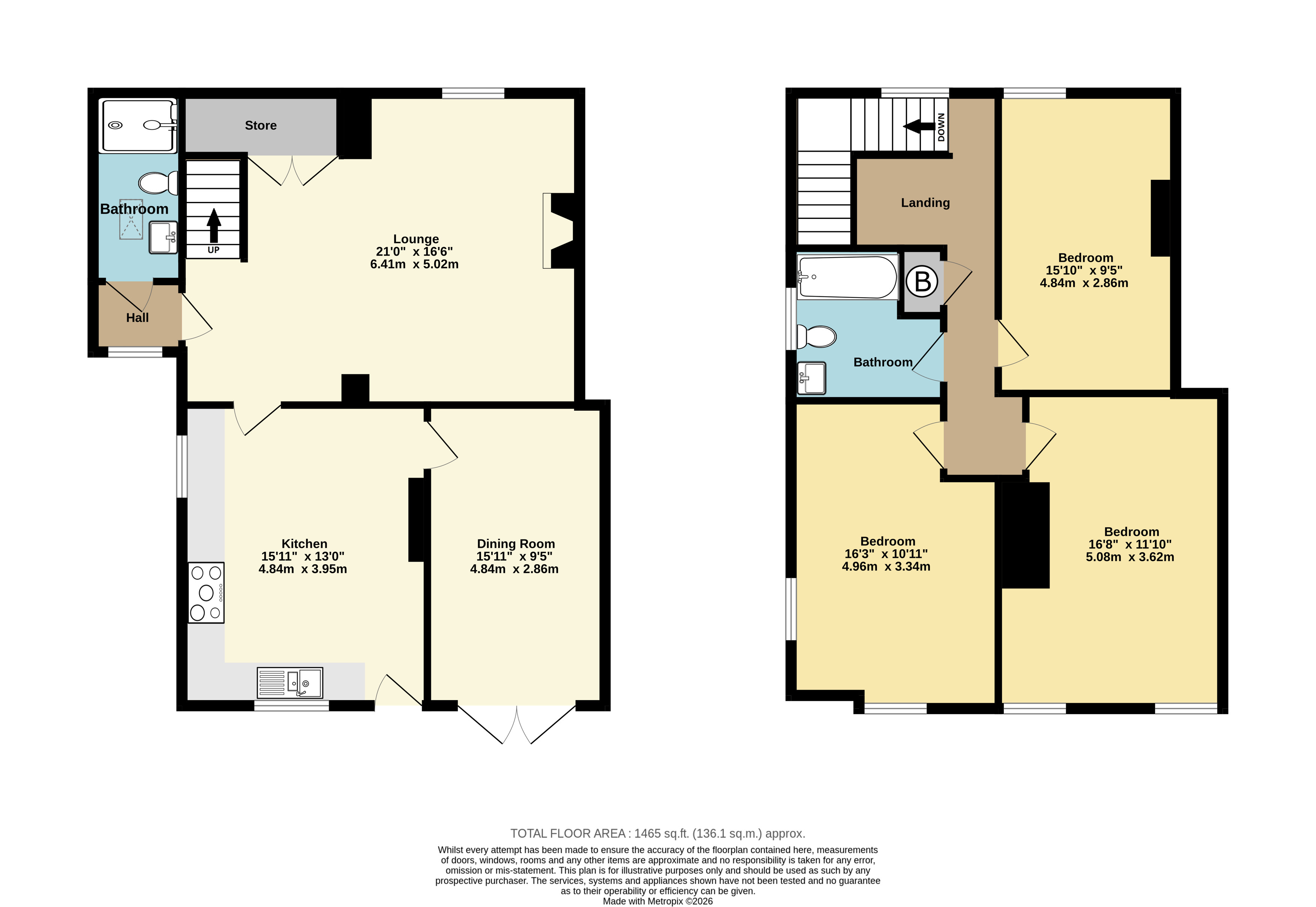 3 Stable Cottages,, Upper Hardres, Kent floorplan