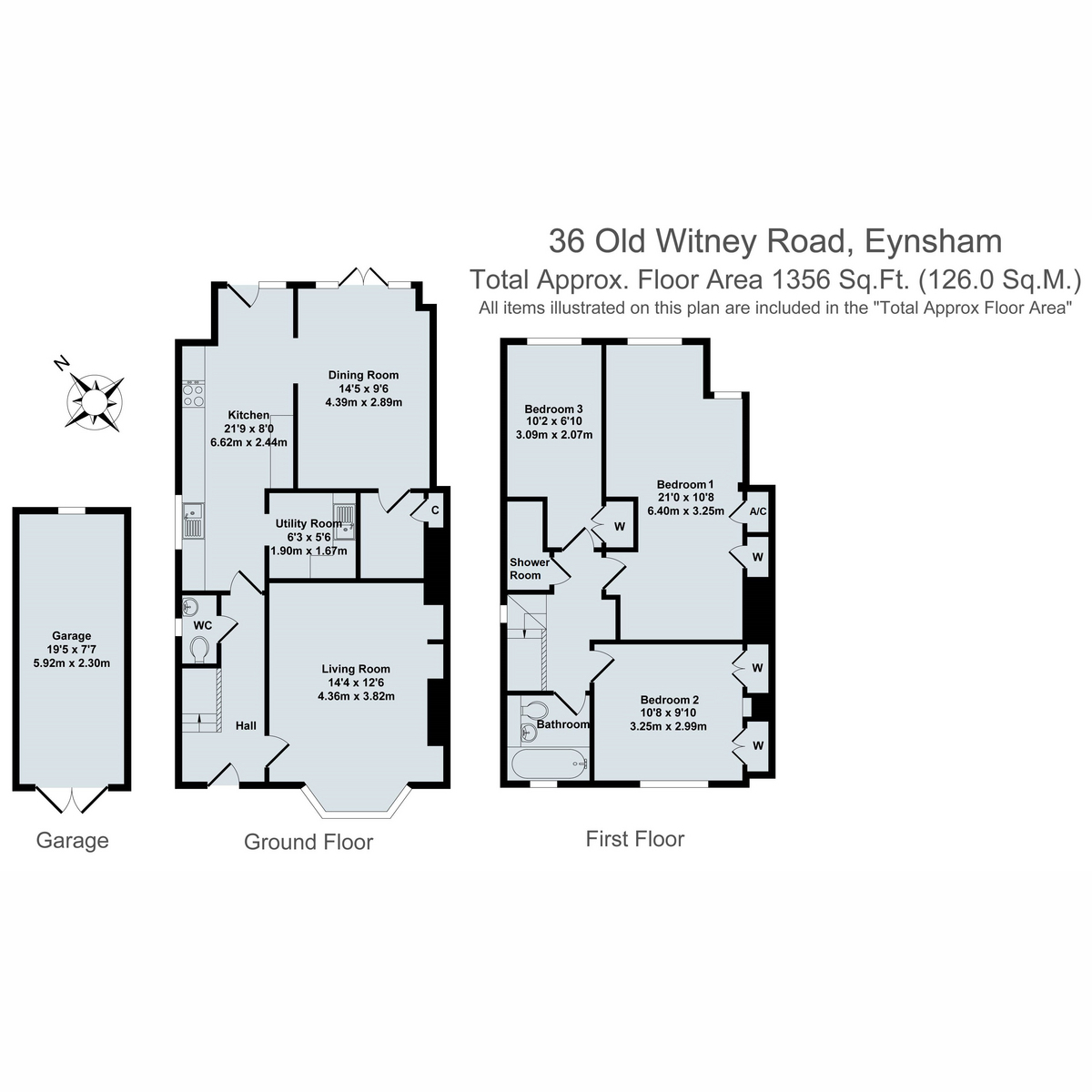 36, Old Witney Road, Eynsham floorplan