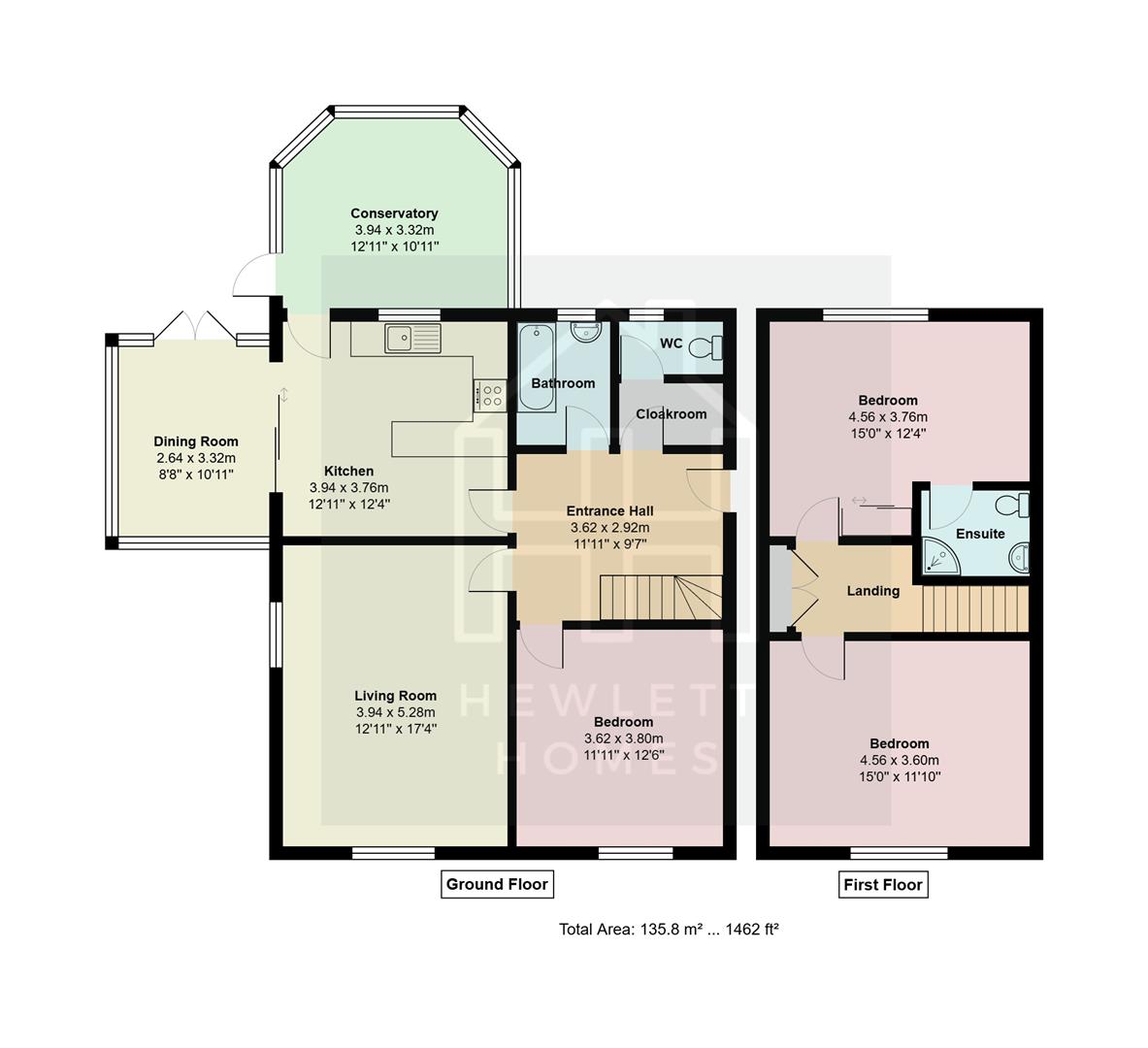 12, Manor Gardens, Weston-Super-Mare floorplan