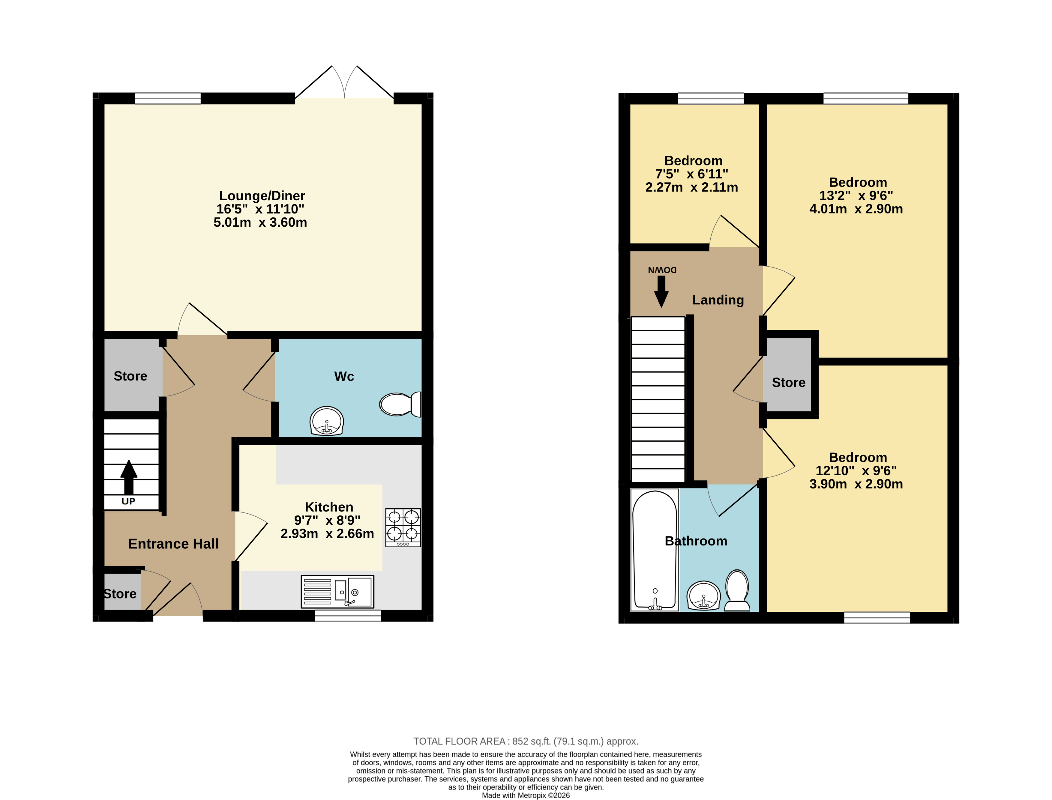 9, Loganberry Drive, Kent floorplan