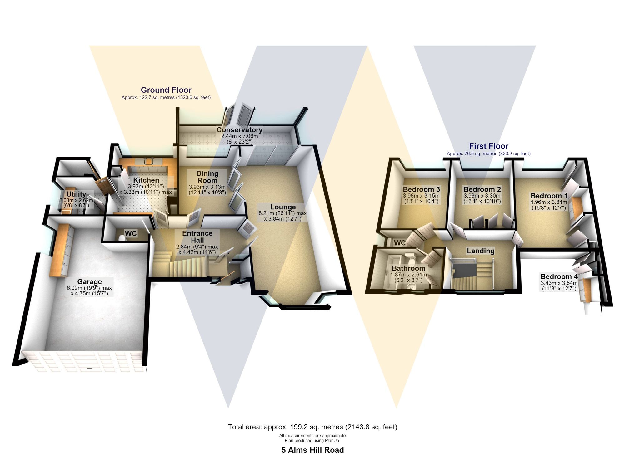 5 Alms Hill Road, Sheffield floorplan