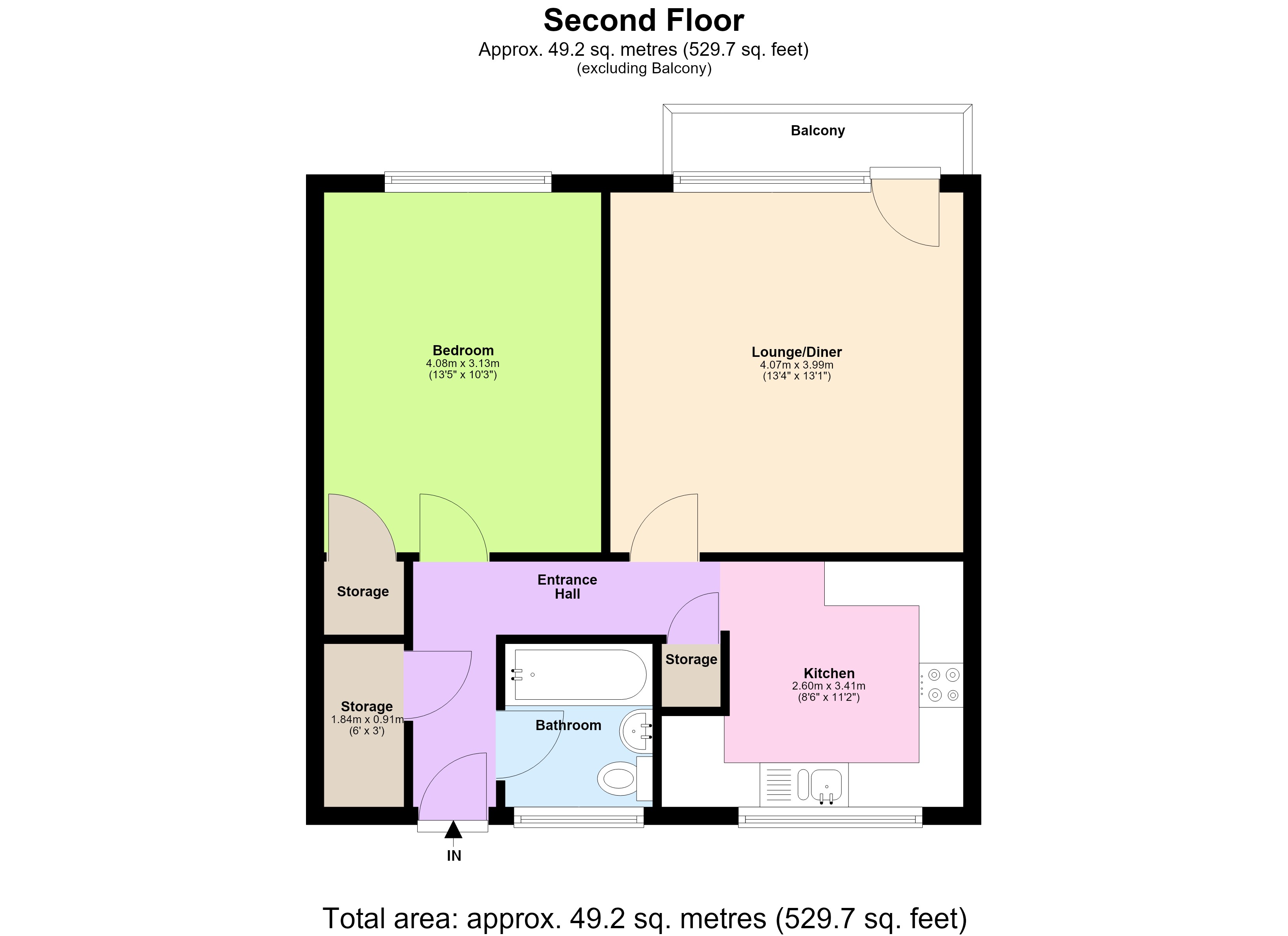 23, The Heights, Hertfordshire floorplan