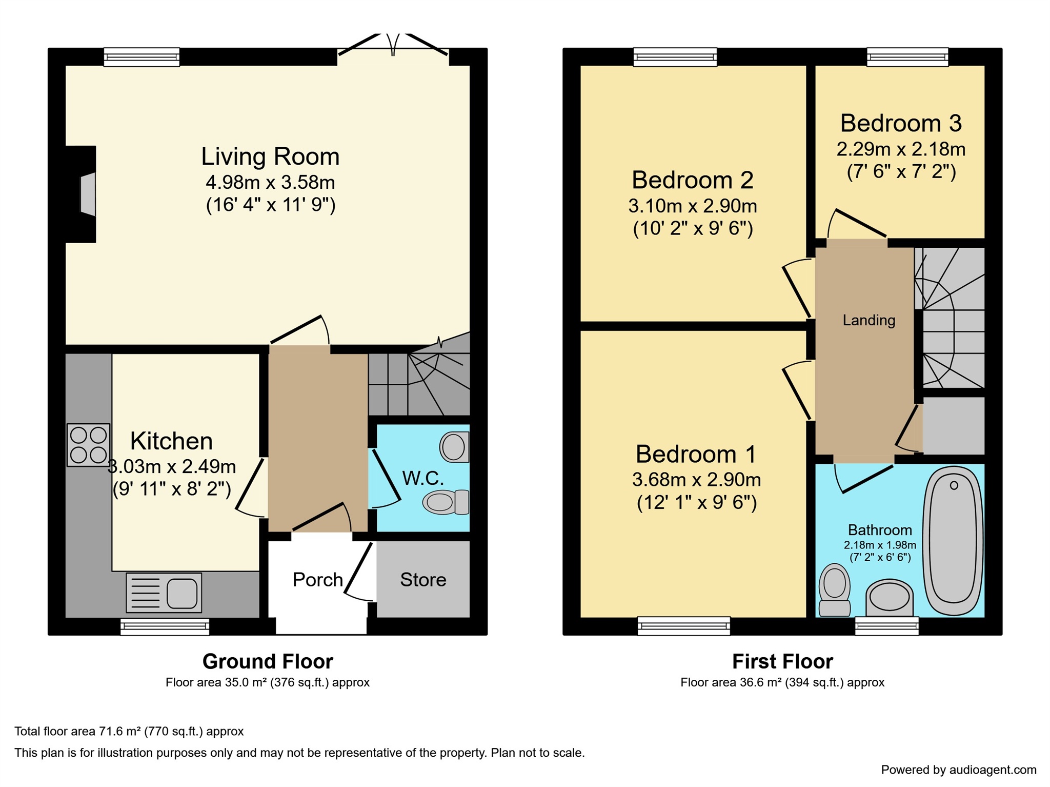 24, Lyndale Court, Winsford floorplan
