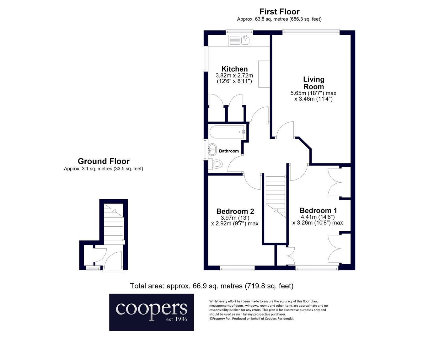 12, Crosier Road, Ickenham floorplan