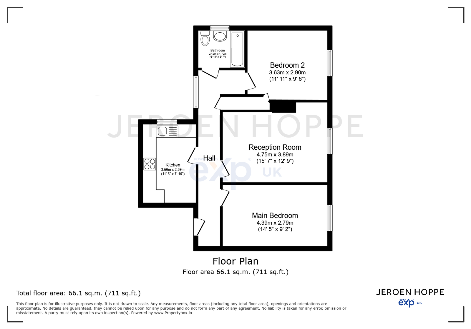 17, Saxby Road, London floorplan
