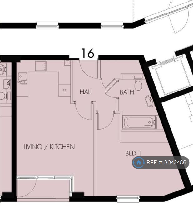 Flat, Dara House Capitol Way, London floorplan