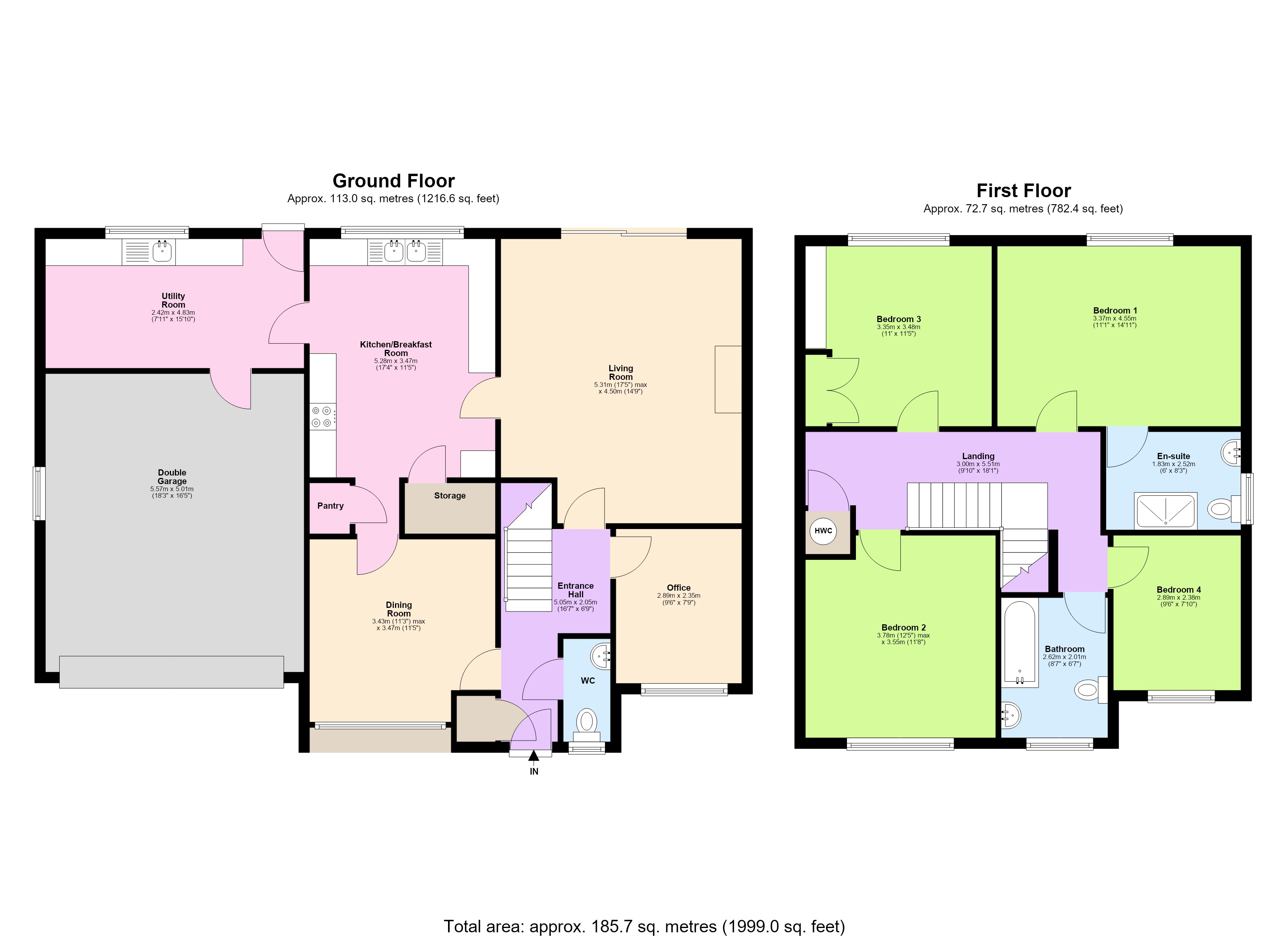 39, Wallace Drive, Eaton Bray floorplan