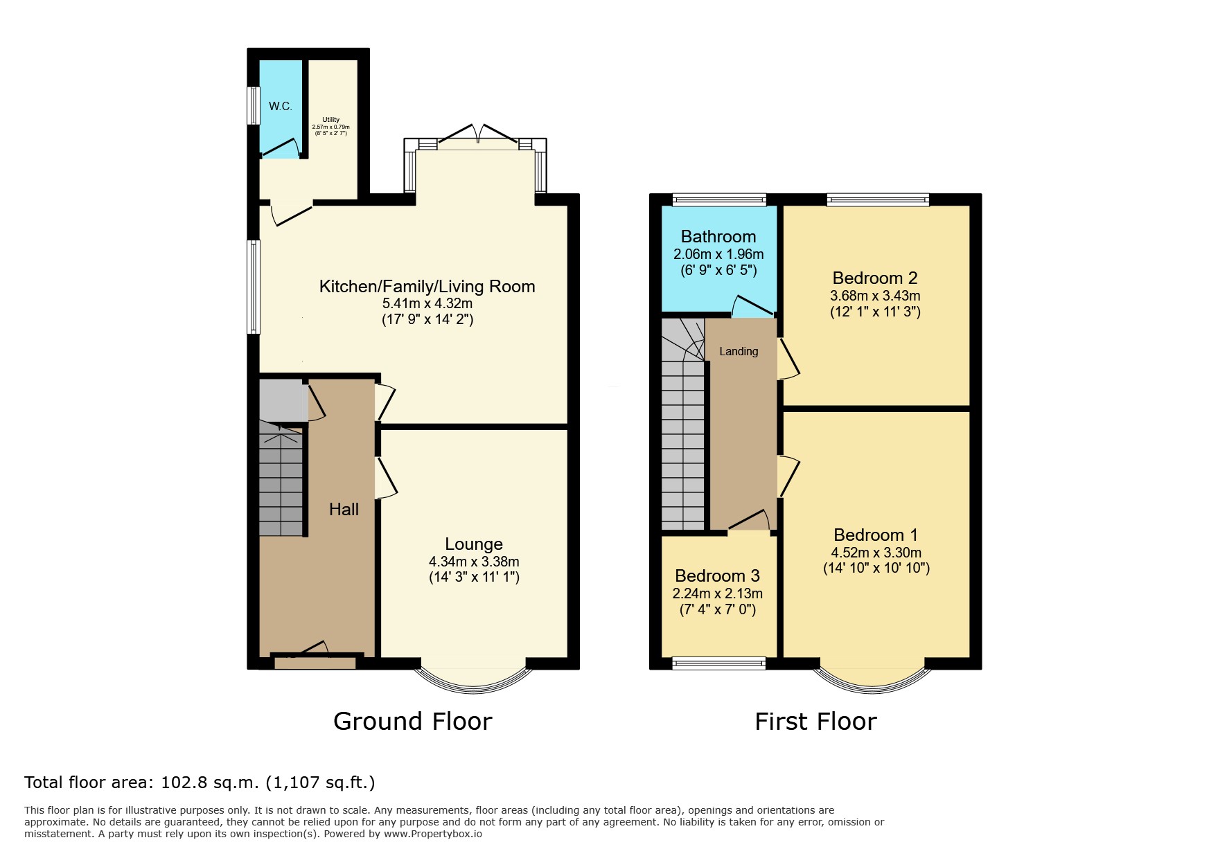 33 Marsden Lane, Leicester floorplan