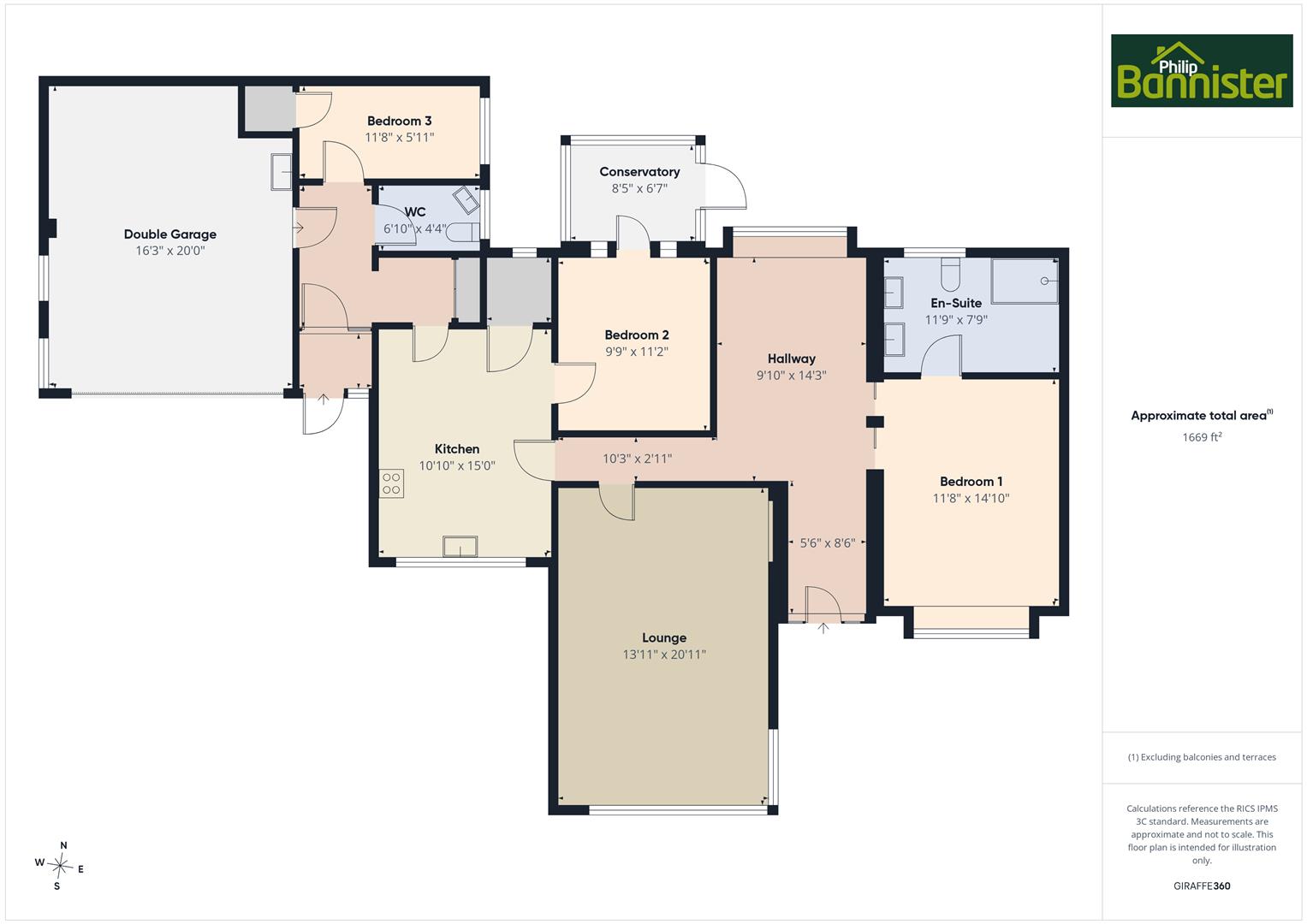White Lodge, 24, West End, Swanland floorplan