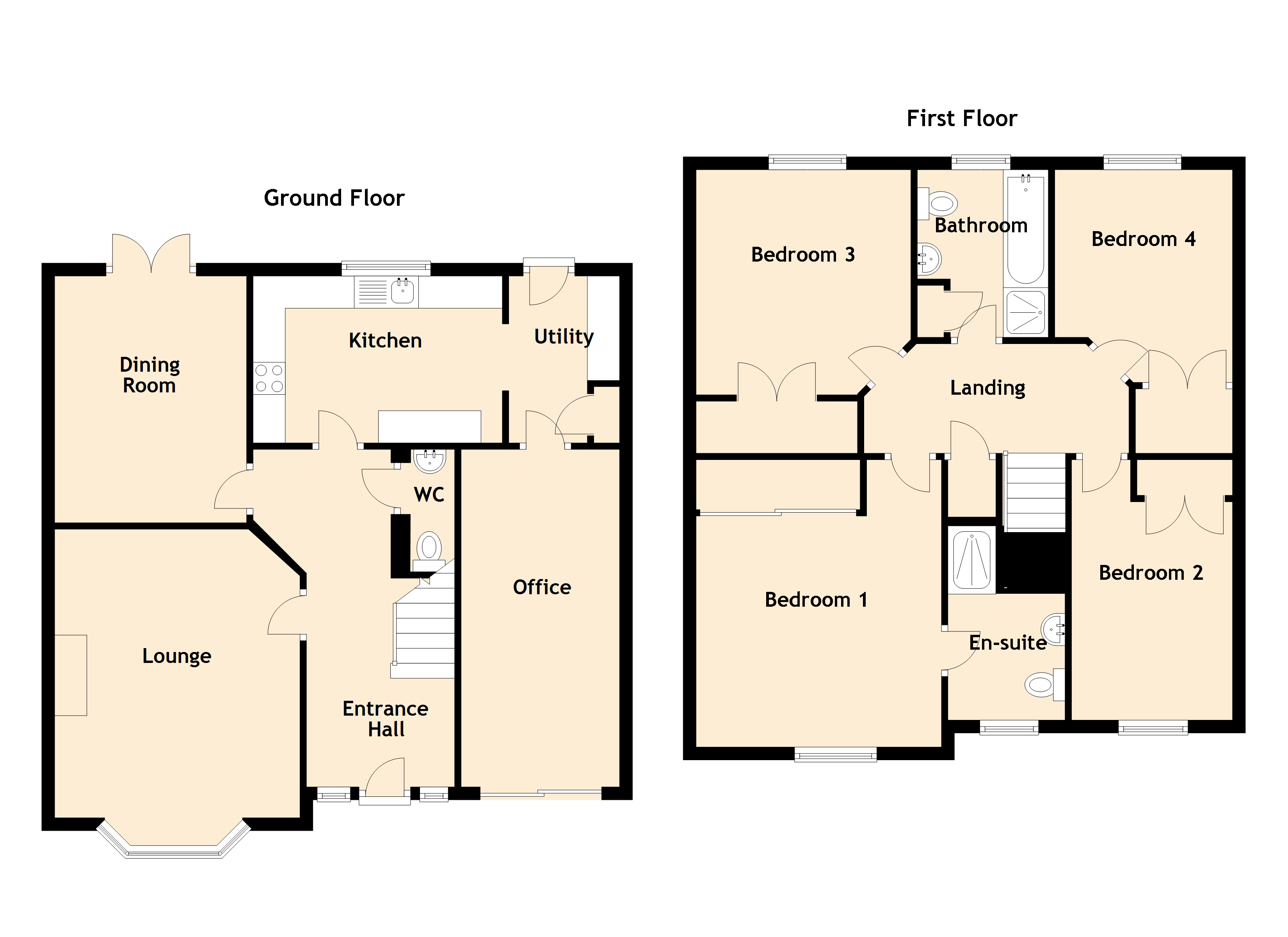 4 Bedrooms Detached house for sale in Moffat Walk, Tranent EH33