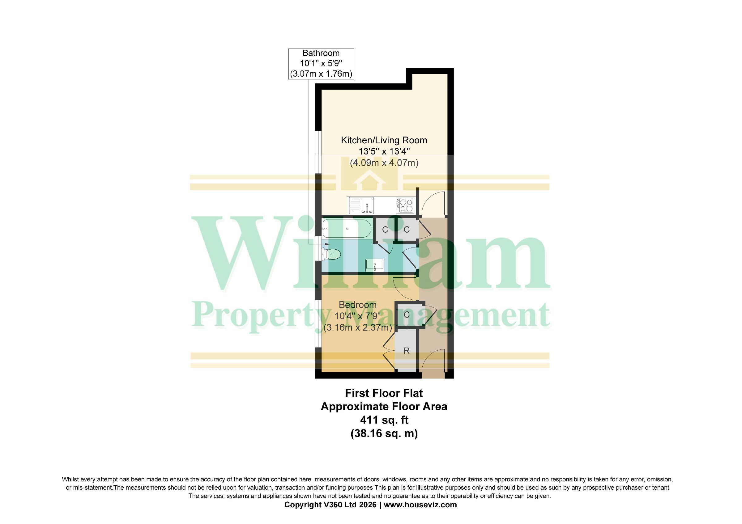 5 Royal Court, Whitstable floorplan