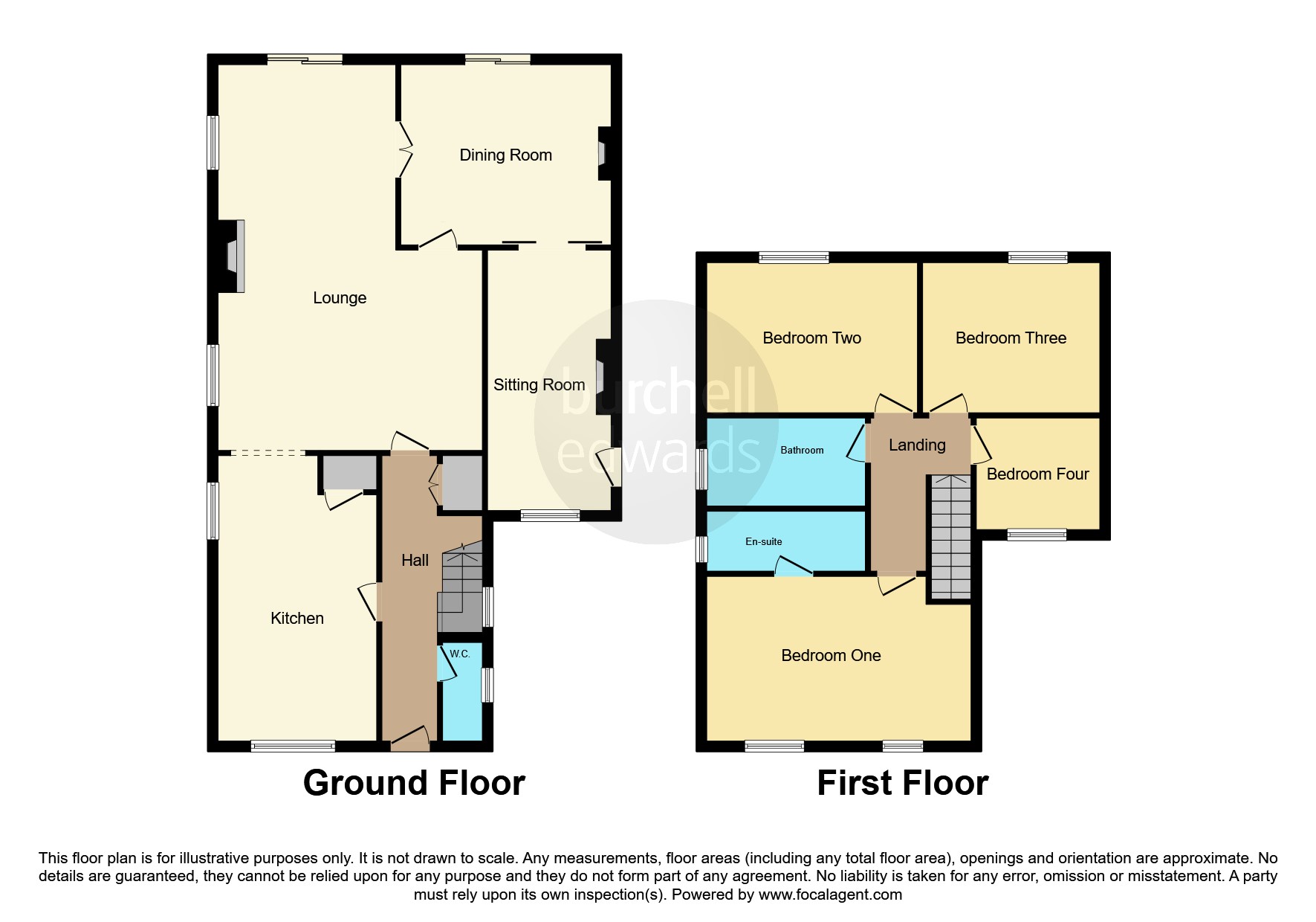 3, Church View Close, NOTTINGHAM floorplan