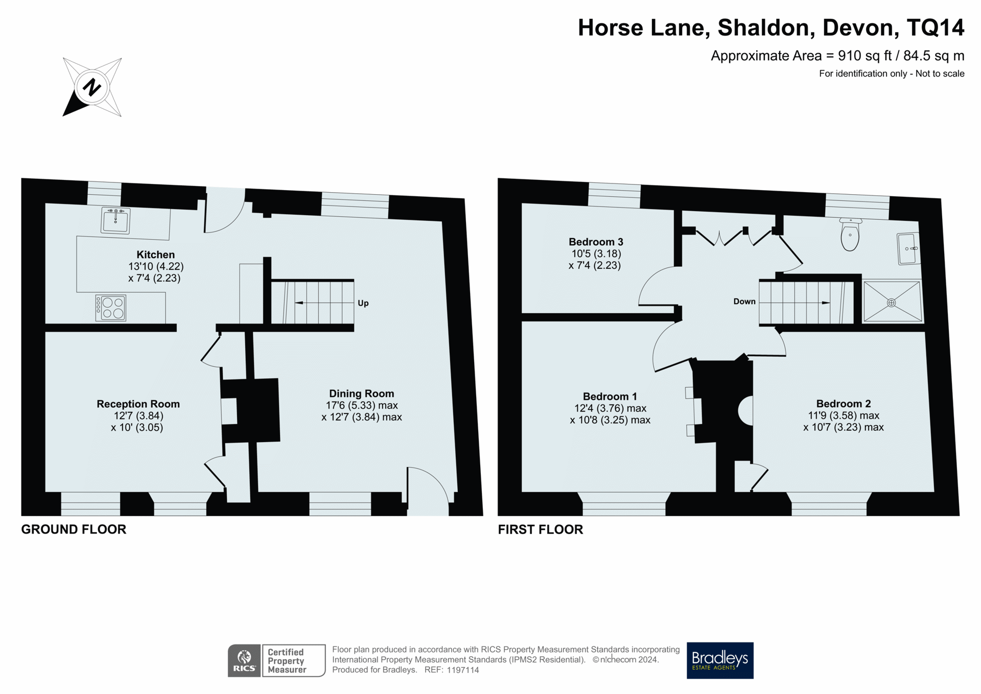 Horse Lane, Devon floorplan