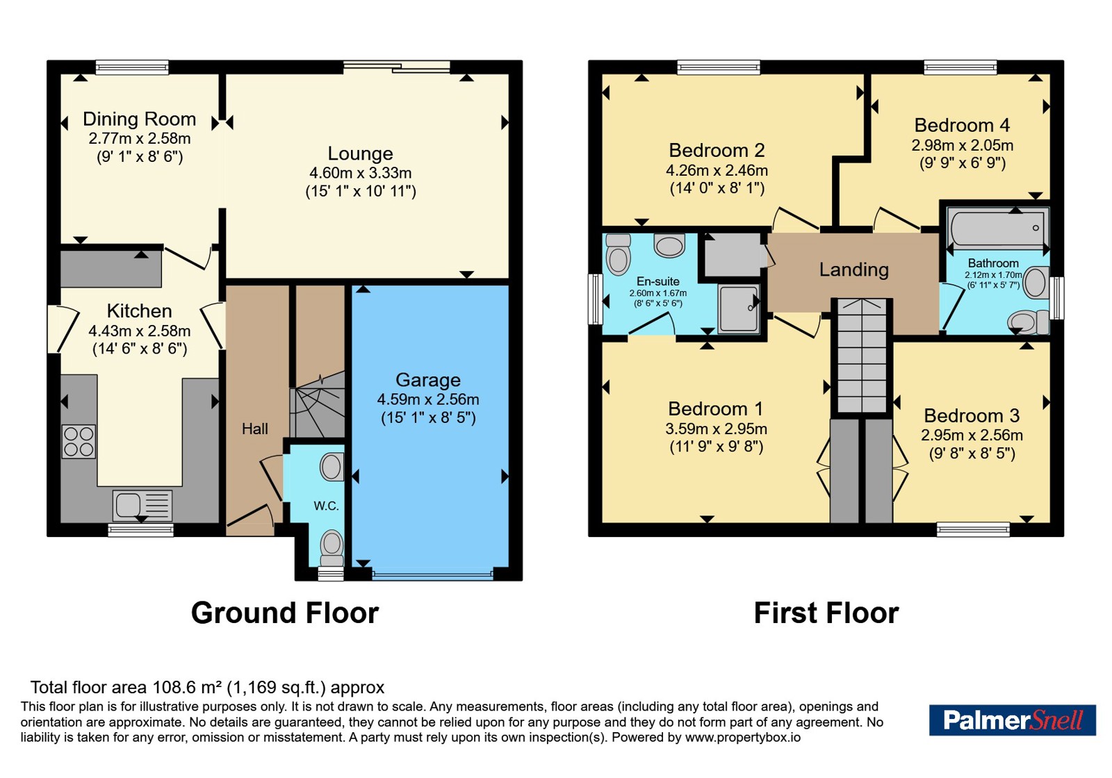 The Brambles, Somerset floorplan