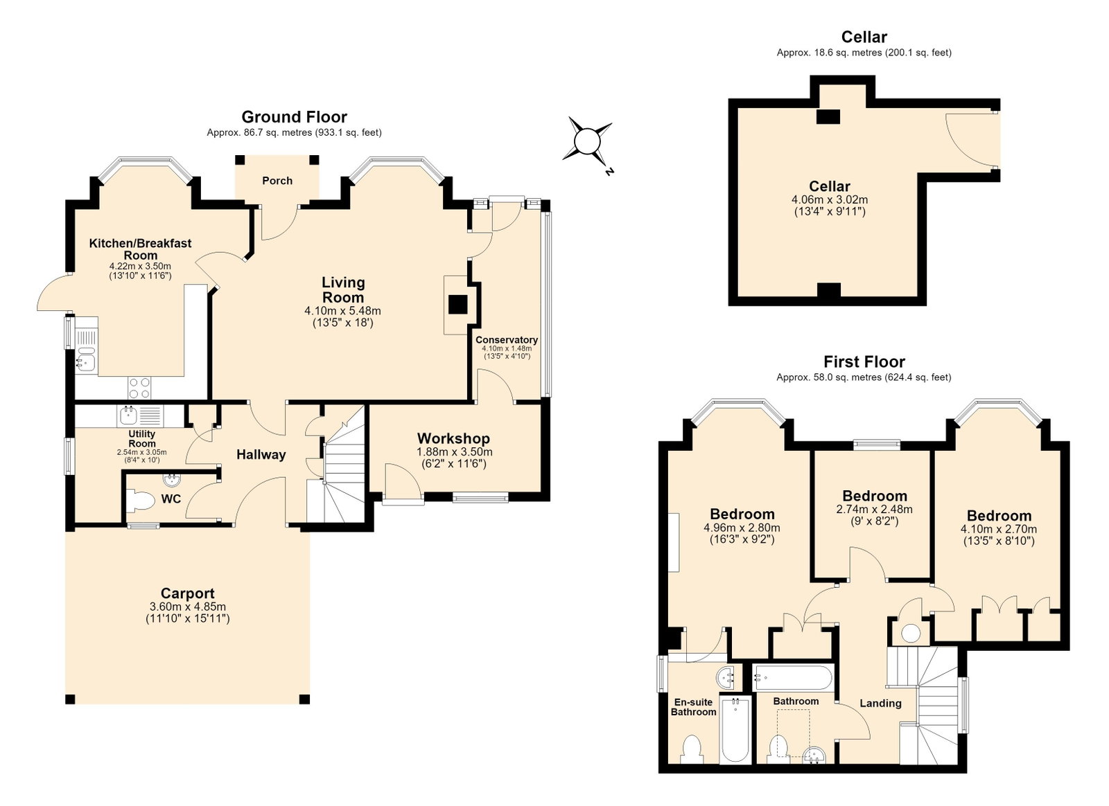 Old Forge Cottage, Ross-on-Wye floorplan