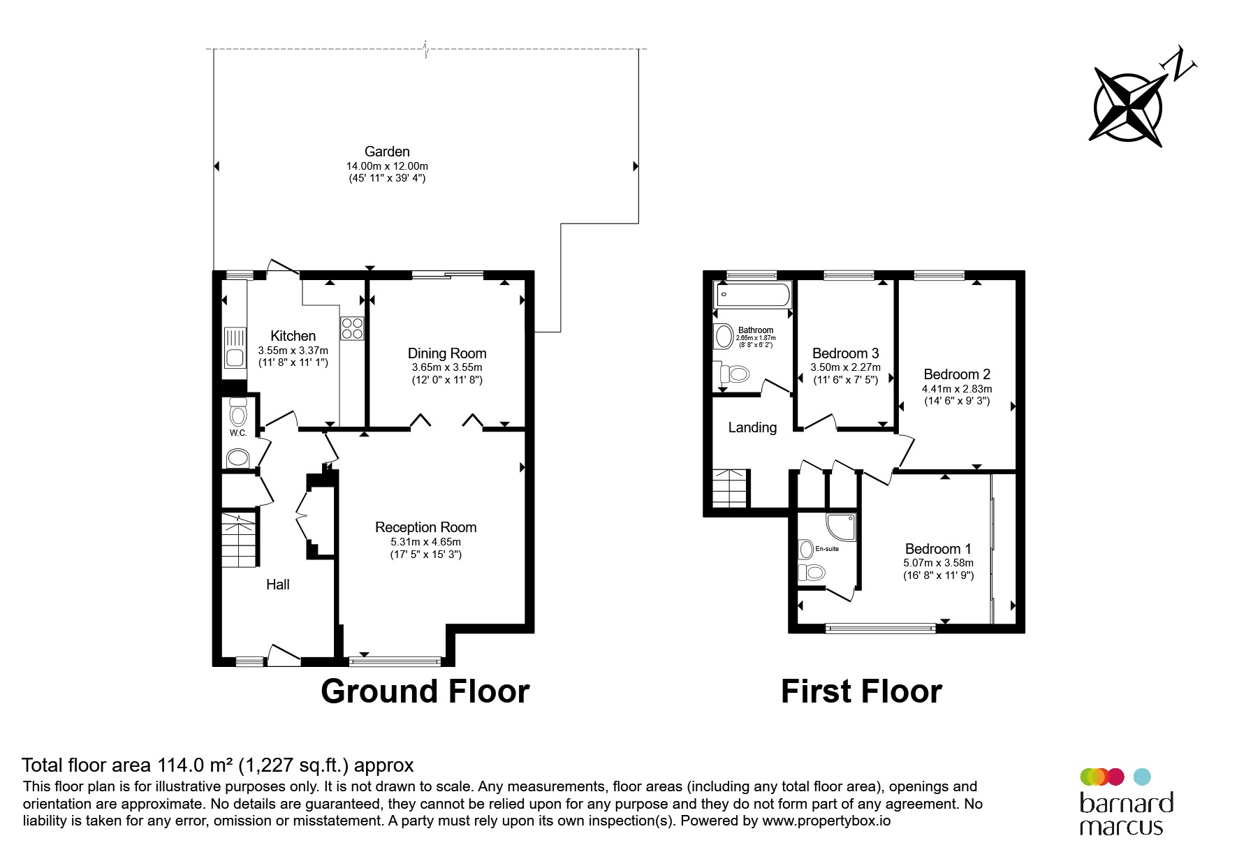 21, Knolls Close, Worcester Park floorplan
