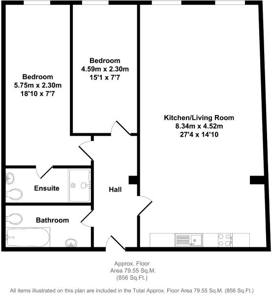 2 Bedrooms Flat to rent in Parsons Street, Banbury OX16