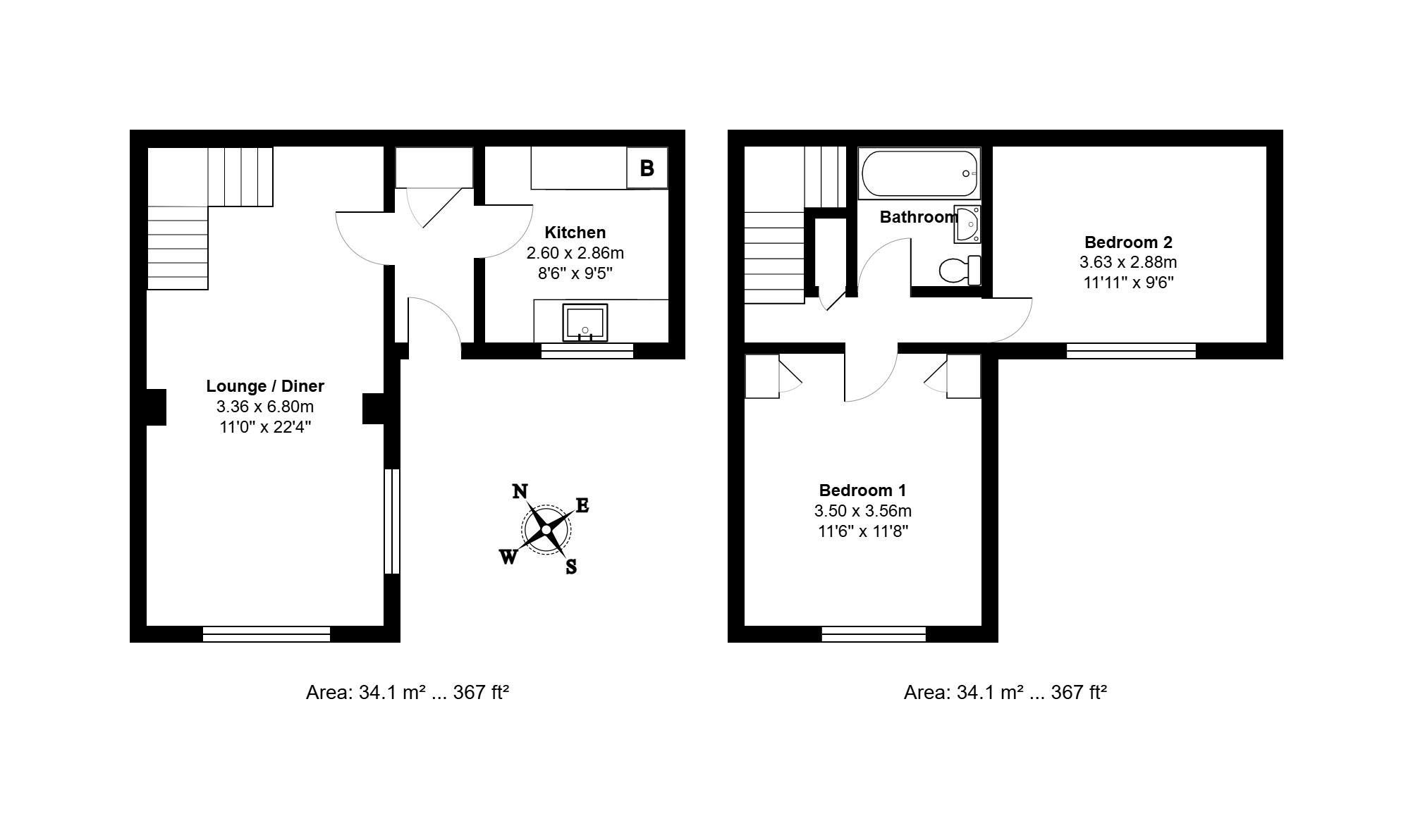 Myrtle Cottage, Elberton Road, Bristol floorplan