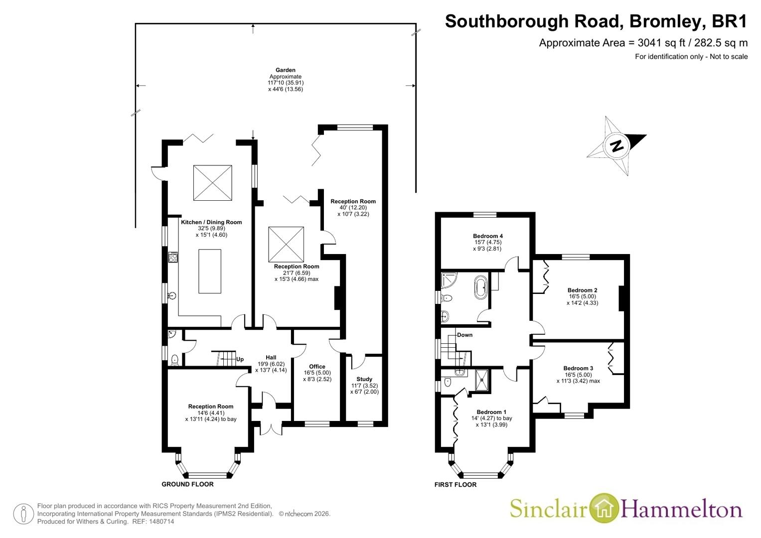 46, Southborough Road, Bromley floorplan