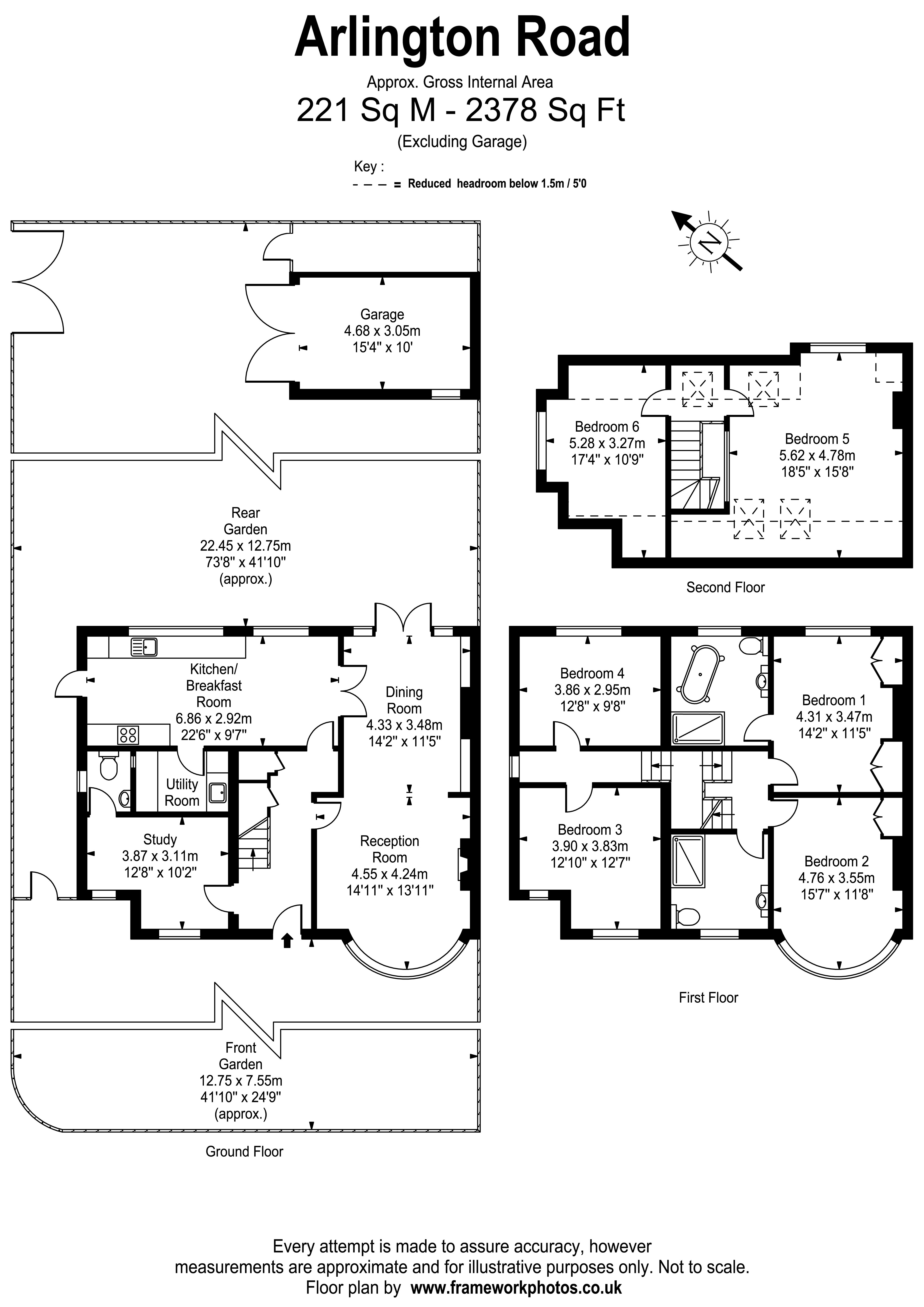 6 Bedrooms Semi-detached house to rent in Arlington Road, Richmond, Surrey TW10