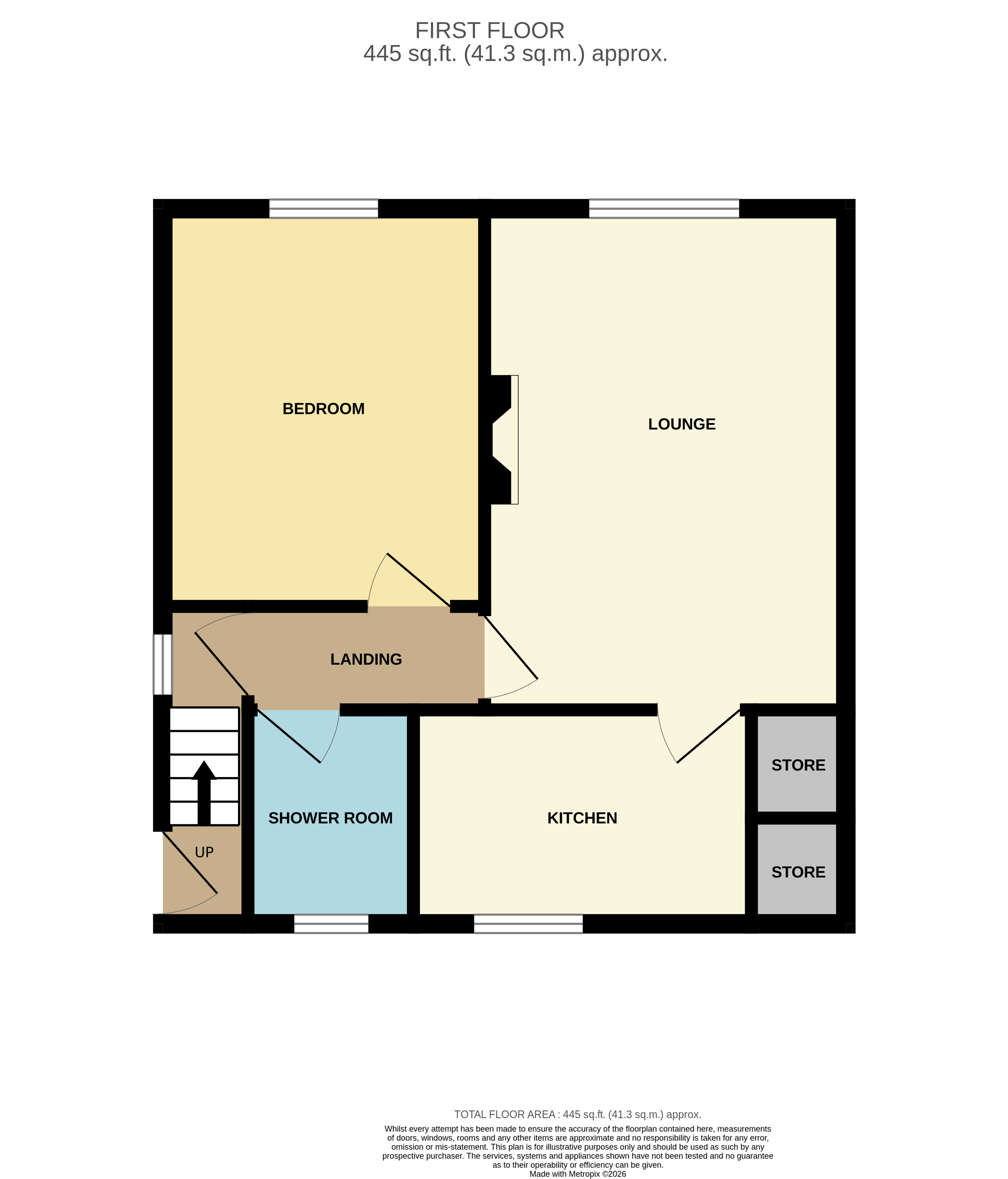 4, Knowe Road, Glasgow floorplan