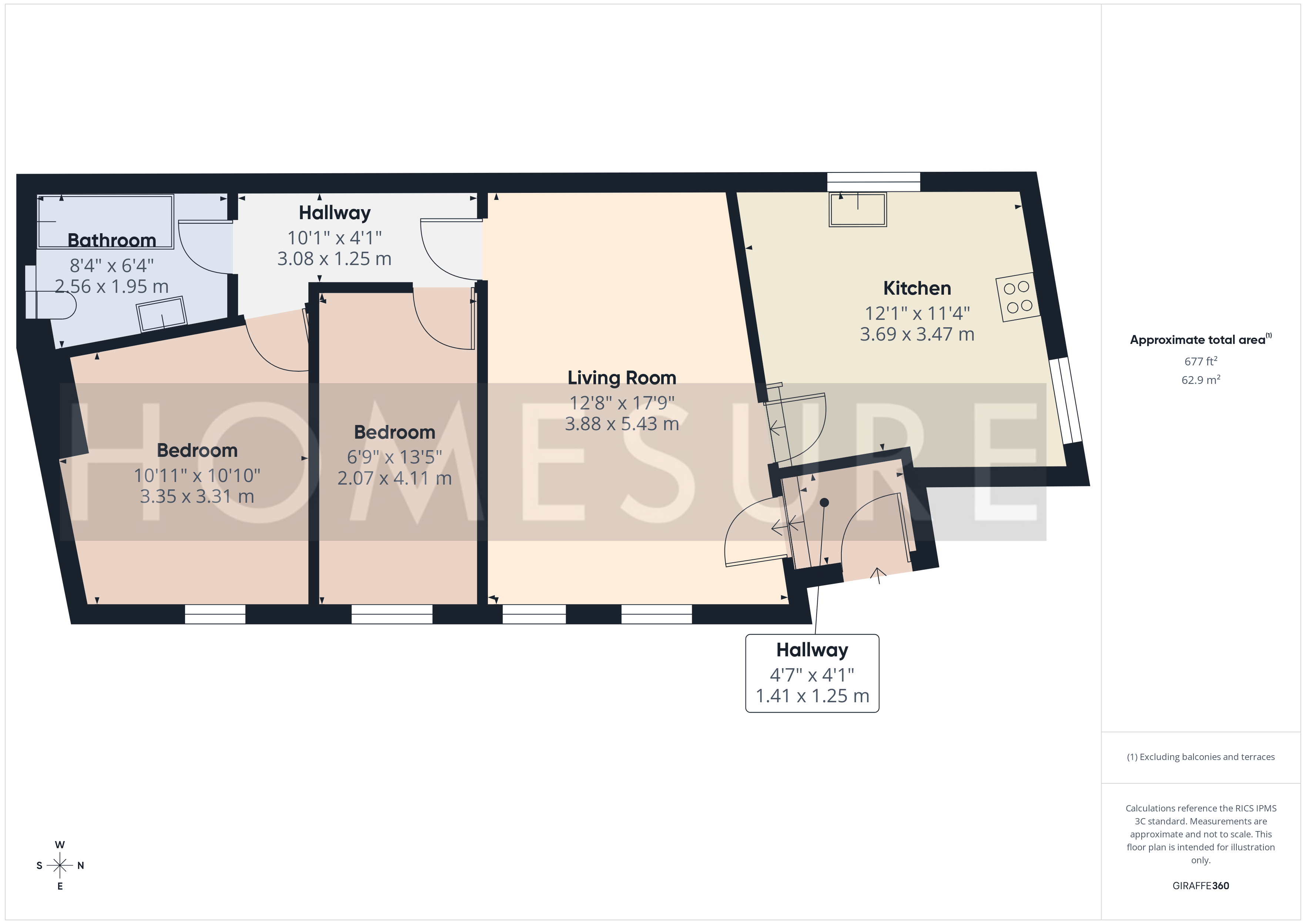 Flat 2, 15A,, Aigburth Drive, Merseyside floorplan